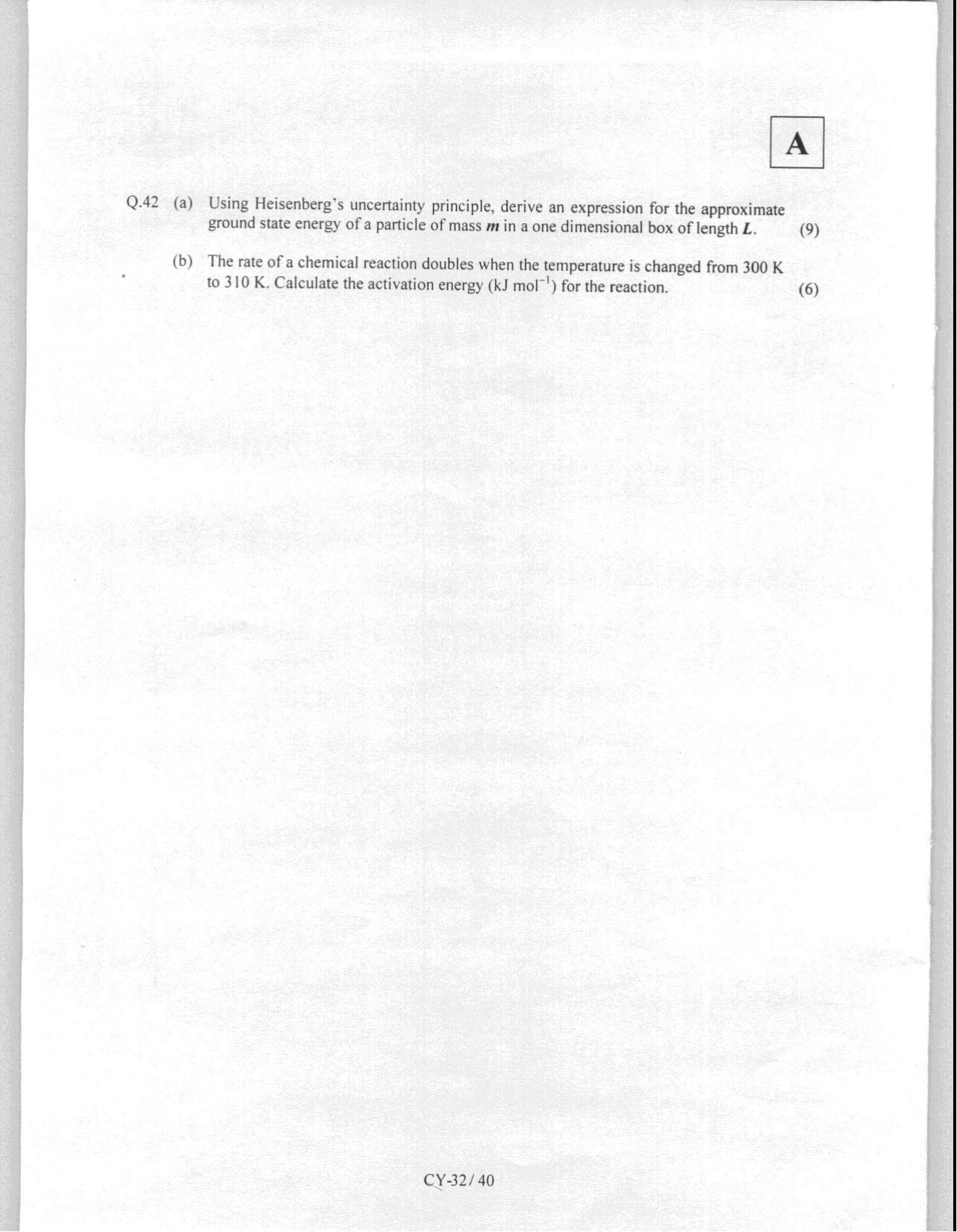 JAM 2008: CY Question Paper - Page 34