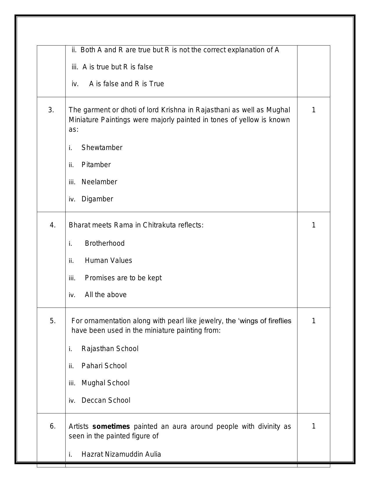 CBSE Class 12 Graphic Sample Paper 2024 - Page 2