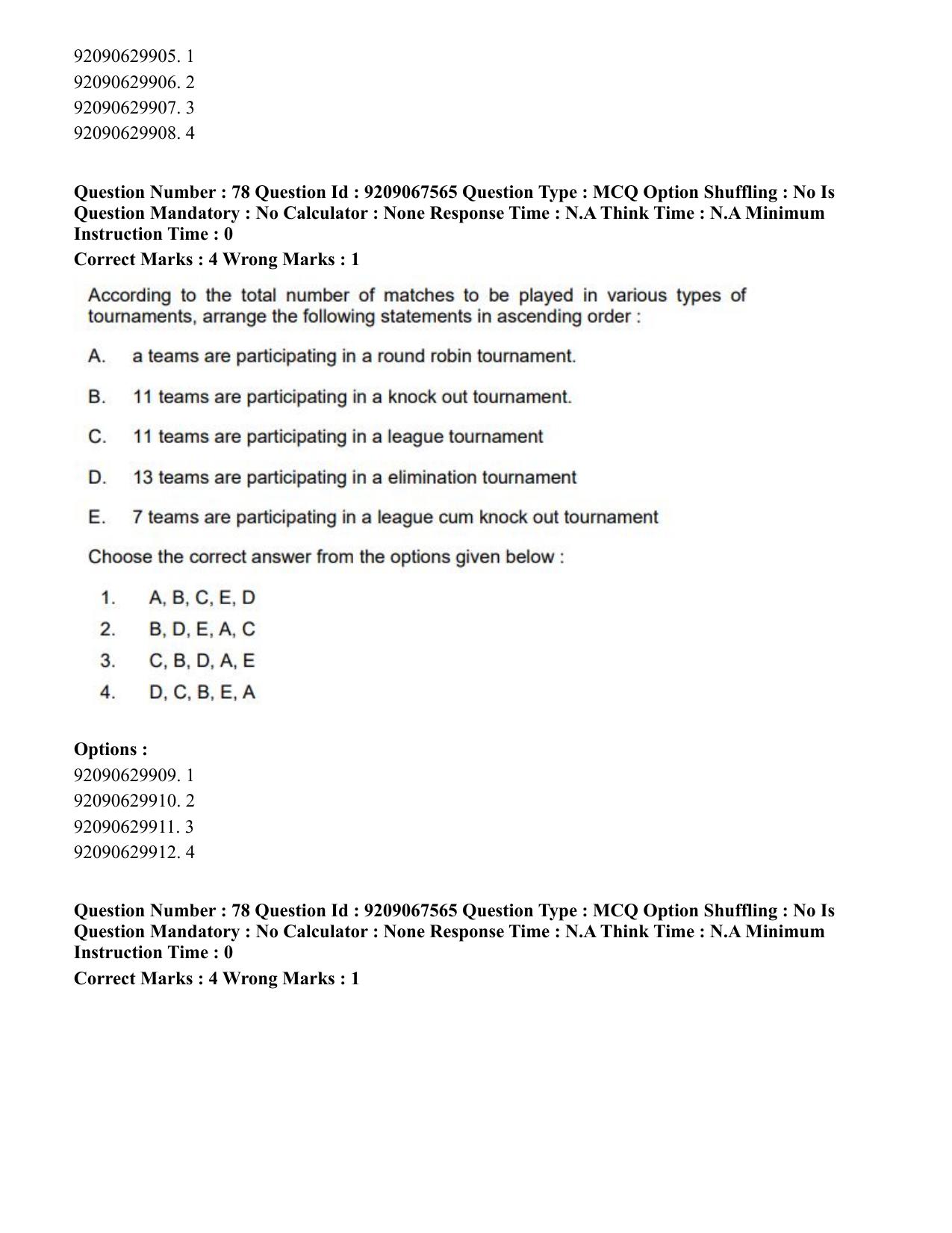 CUET PG 2023: COQP18 – Physical Education (Eng.)-Shift 3 (08-06-2023) Question Paper - Page 77