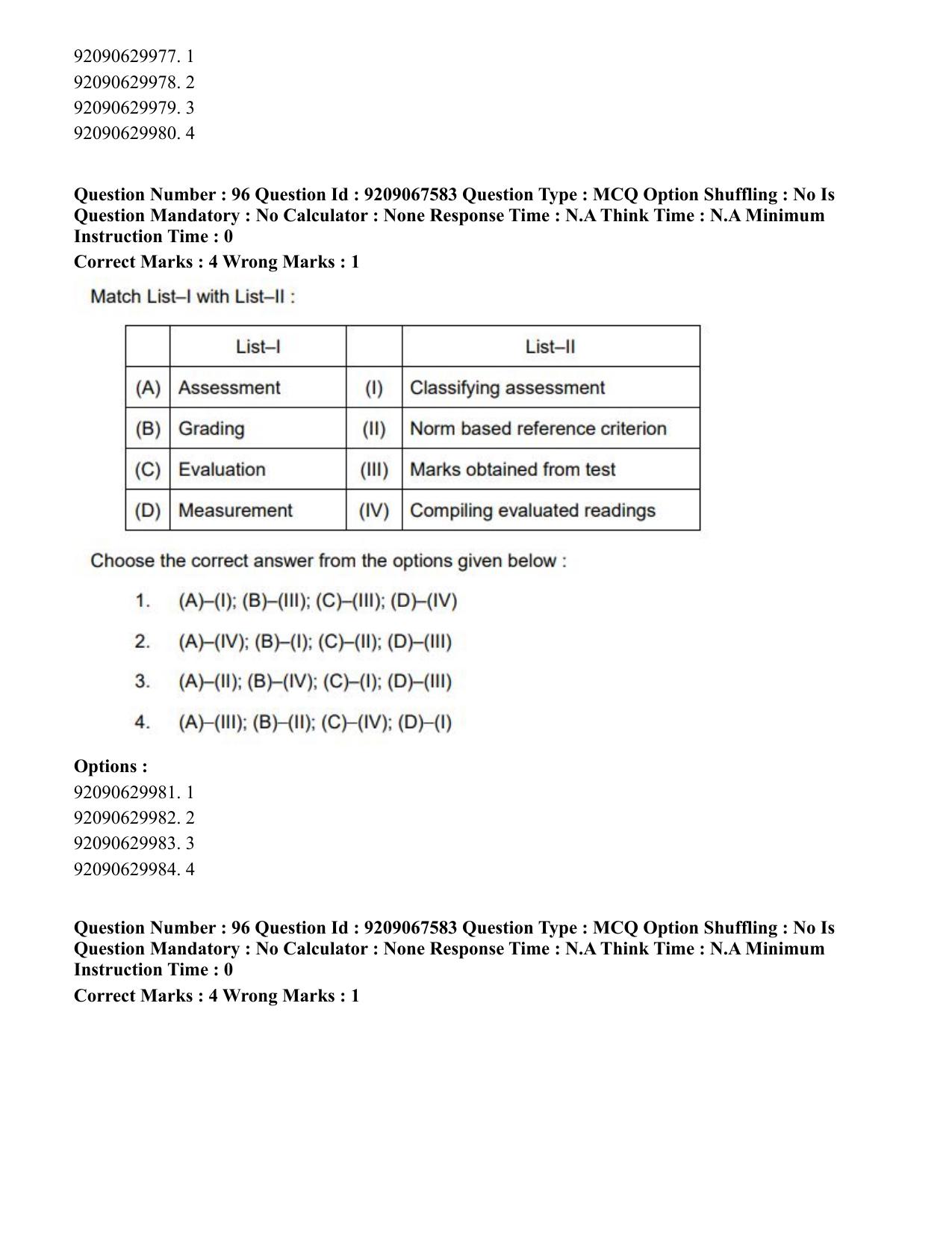 CUET PG 2023: COQP18 – Physical Education (Eng.)-Shift 3 (08-06-2023) Question Paper - Page 104