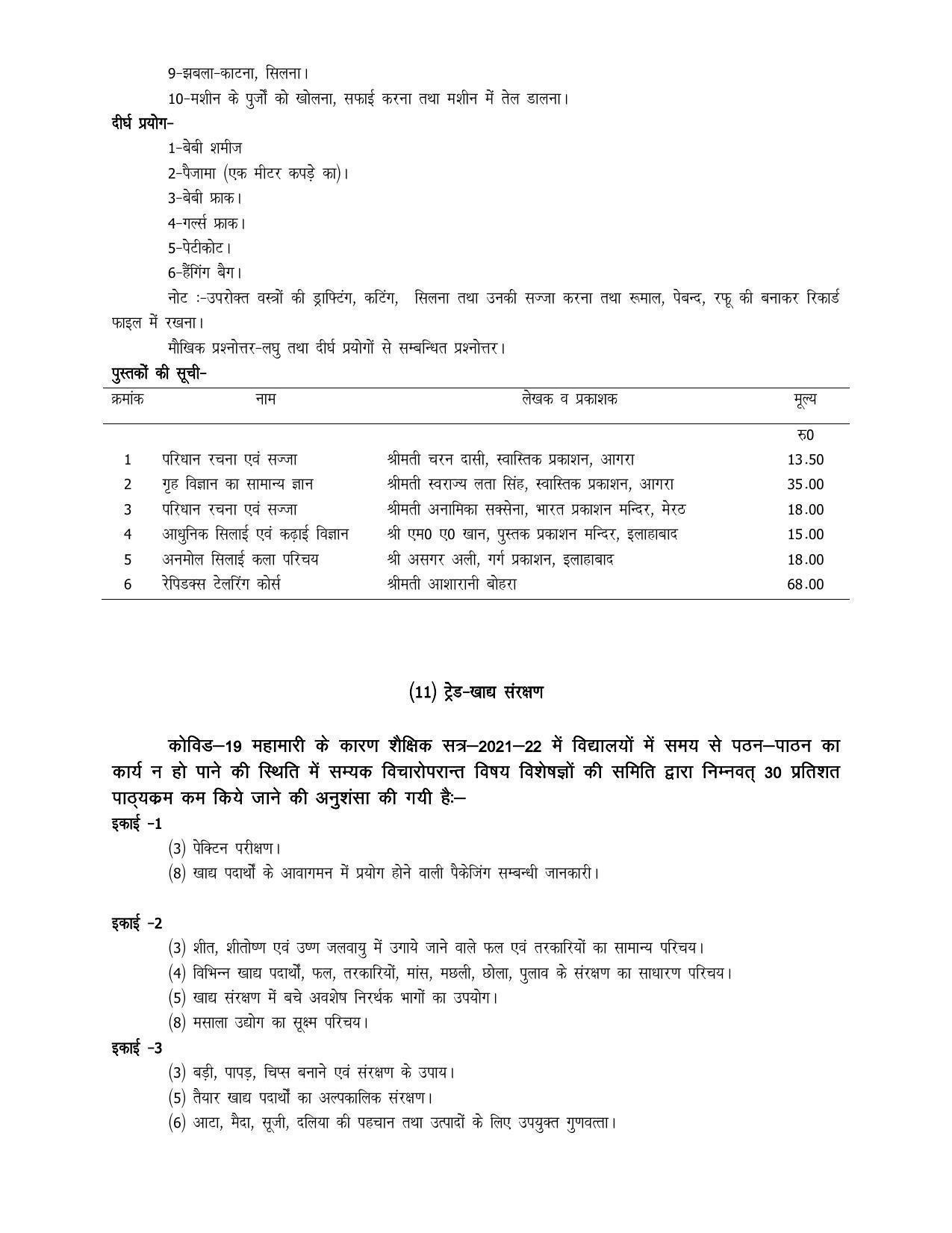 UP Board 10th Syllabus Moral Sports and Physical Education - Page 36