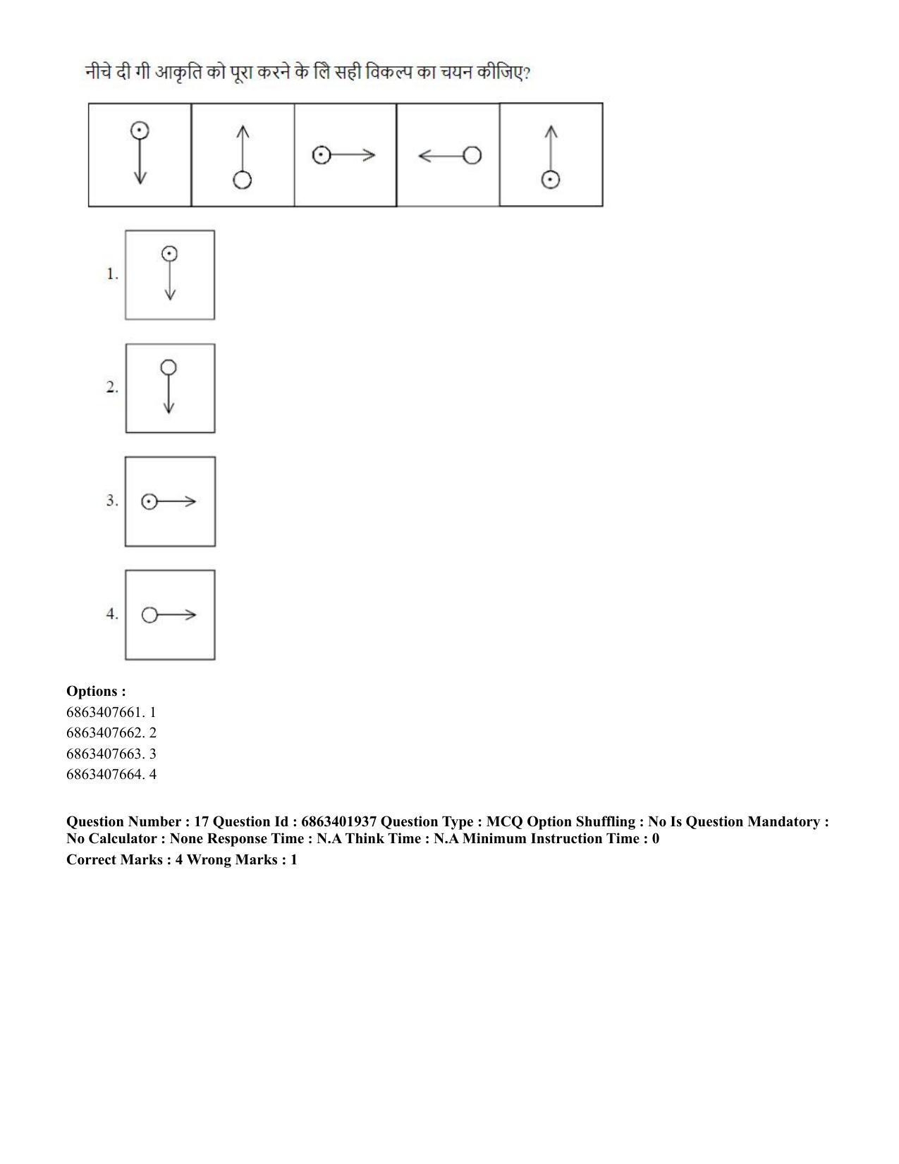 CUET PG 2023: ACQP21 – Shukla Yajurveda (BHU) (Hindi) - Shift 2 (5-06-2023) Question Paper - Page 28