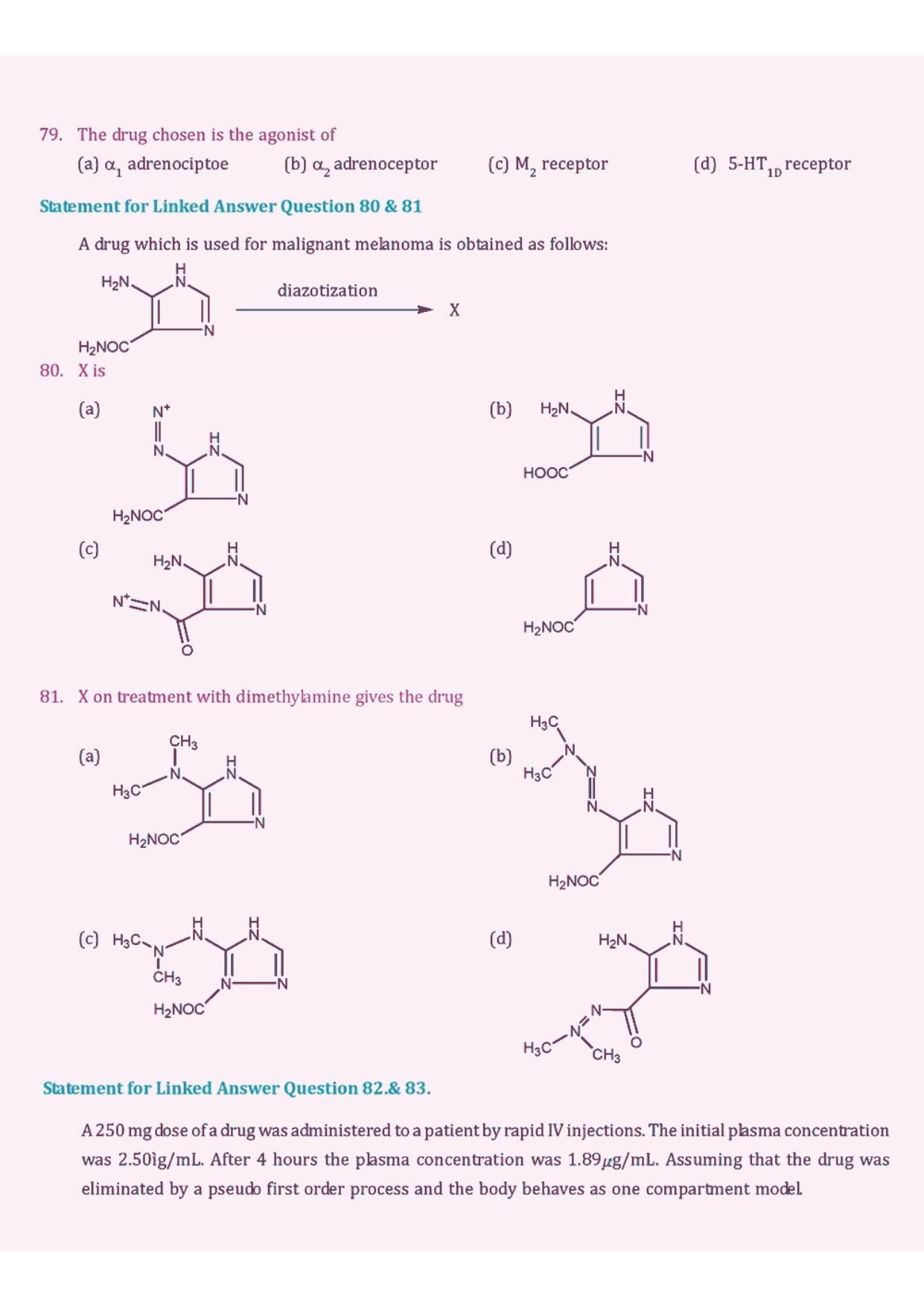 GPAT 2008 Question Paper with Answer Key - Page 14
