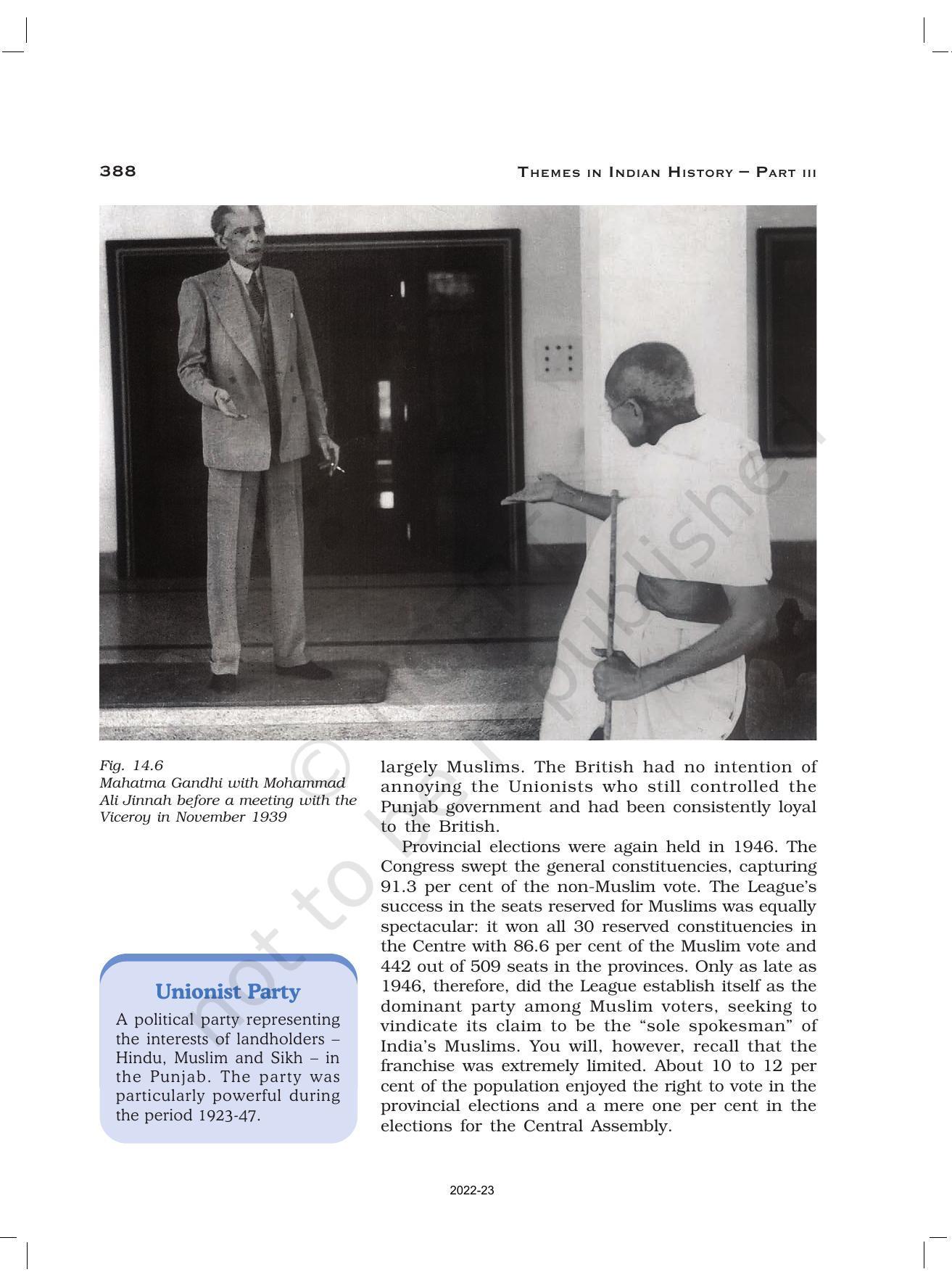 NCERT Book for Class 12 History (Part-III) Chapter 14 Understanding Partition - Page 13