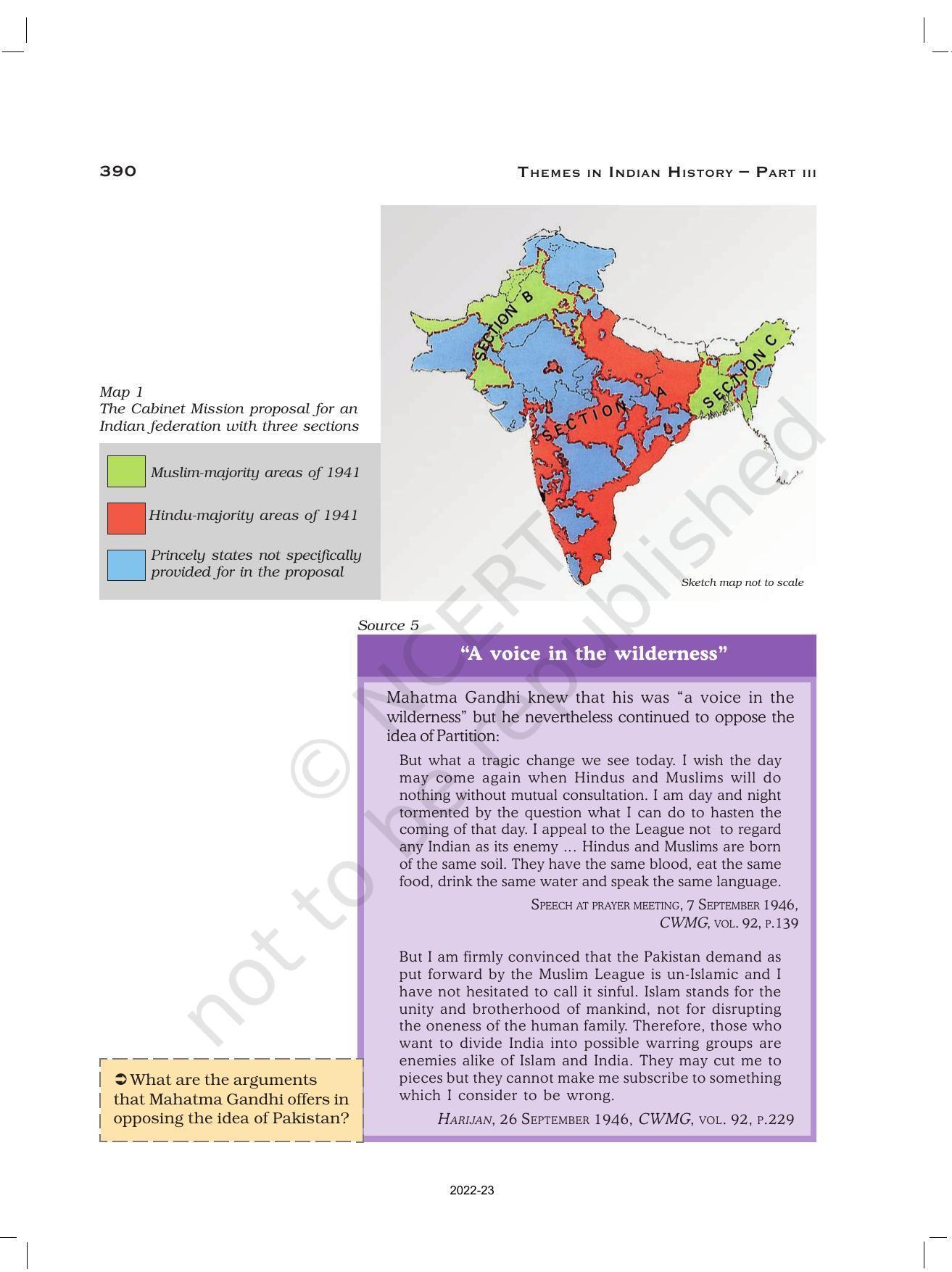 NCERT Book for Class 12 History (Part-III) Chapter 14 Understanding Partition - Page 15