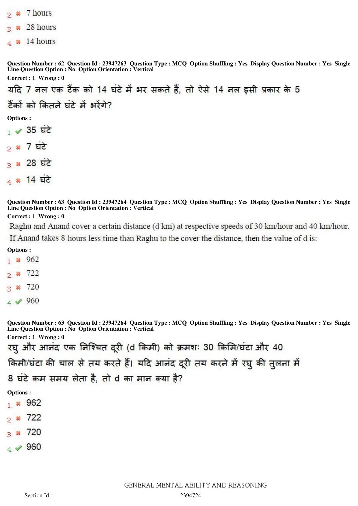 MP CPCT 18th Sept 2016 CPCT Question Paper Shift 2 - Page 36