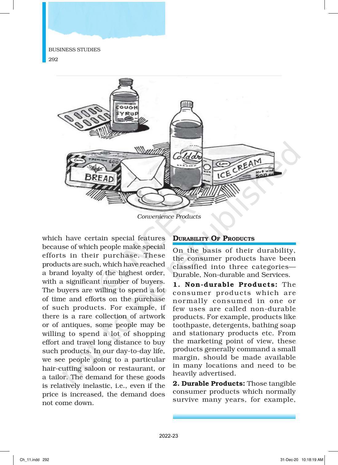 NCERT Book for Class 12 Business Studies Chapter 11 Marketing - Page 17