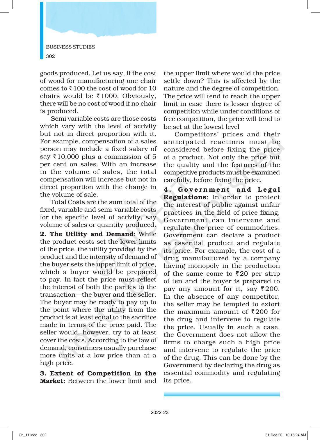 NCERT Book for Class 12 Business Studies Chapter 11 Marketing - Page 27