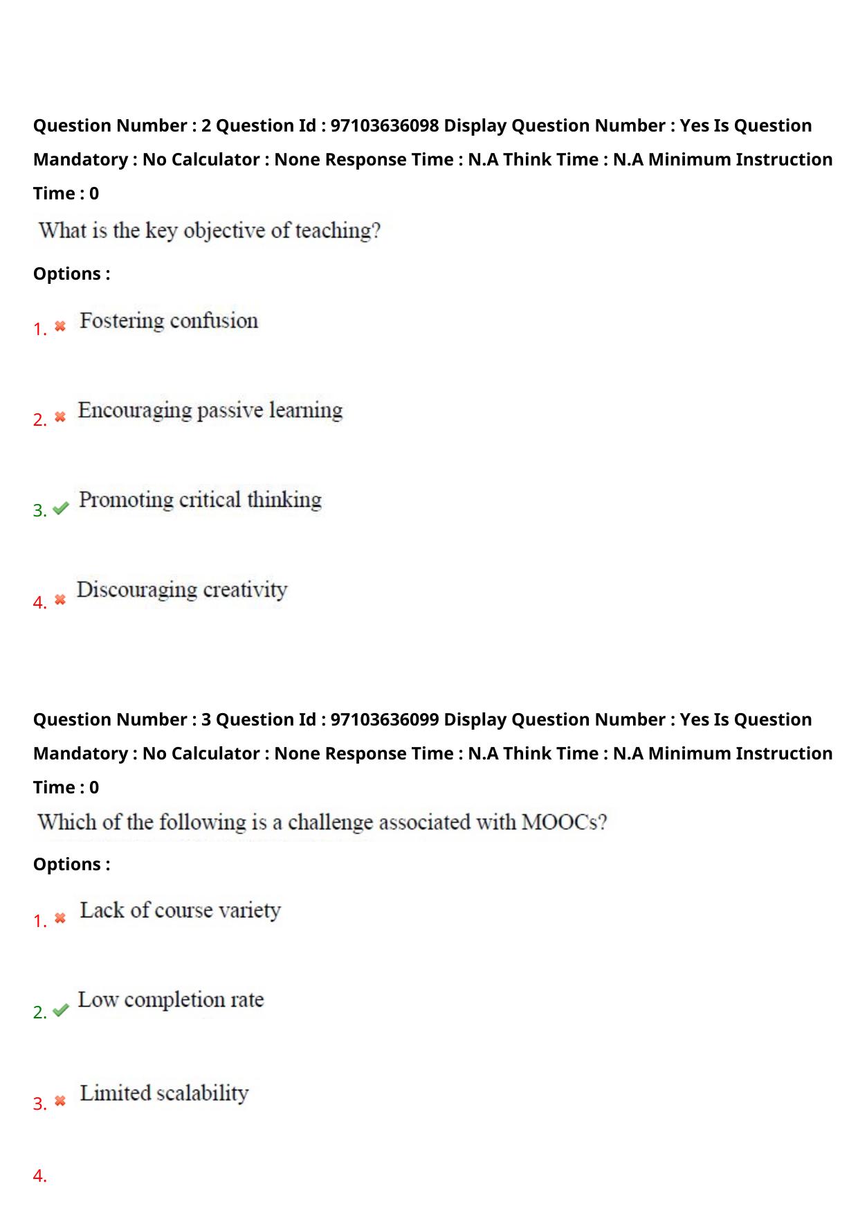 AP RCET 2024 Environmental Science Question Paper (04-05-2024 (Saturday) Session-I) - Page 3