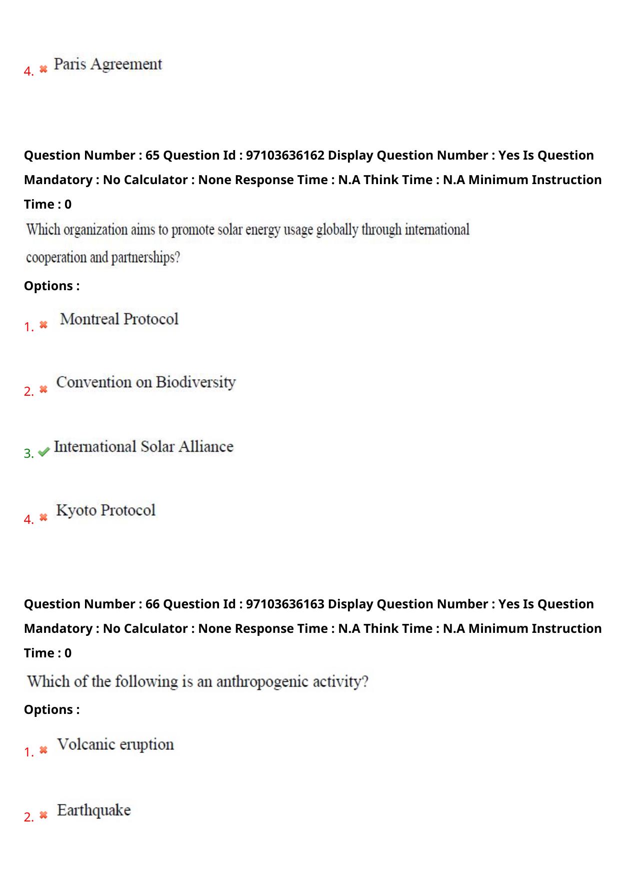 AP RCET 2024 Environmental Science Question Paper (04-05-2024 (Saturday) Session-I) - Page 40