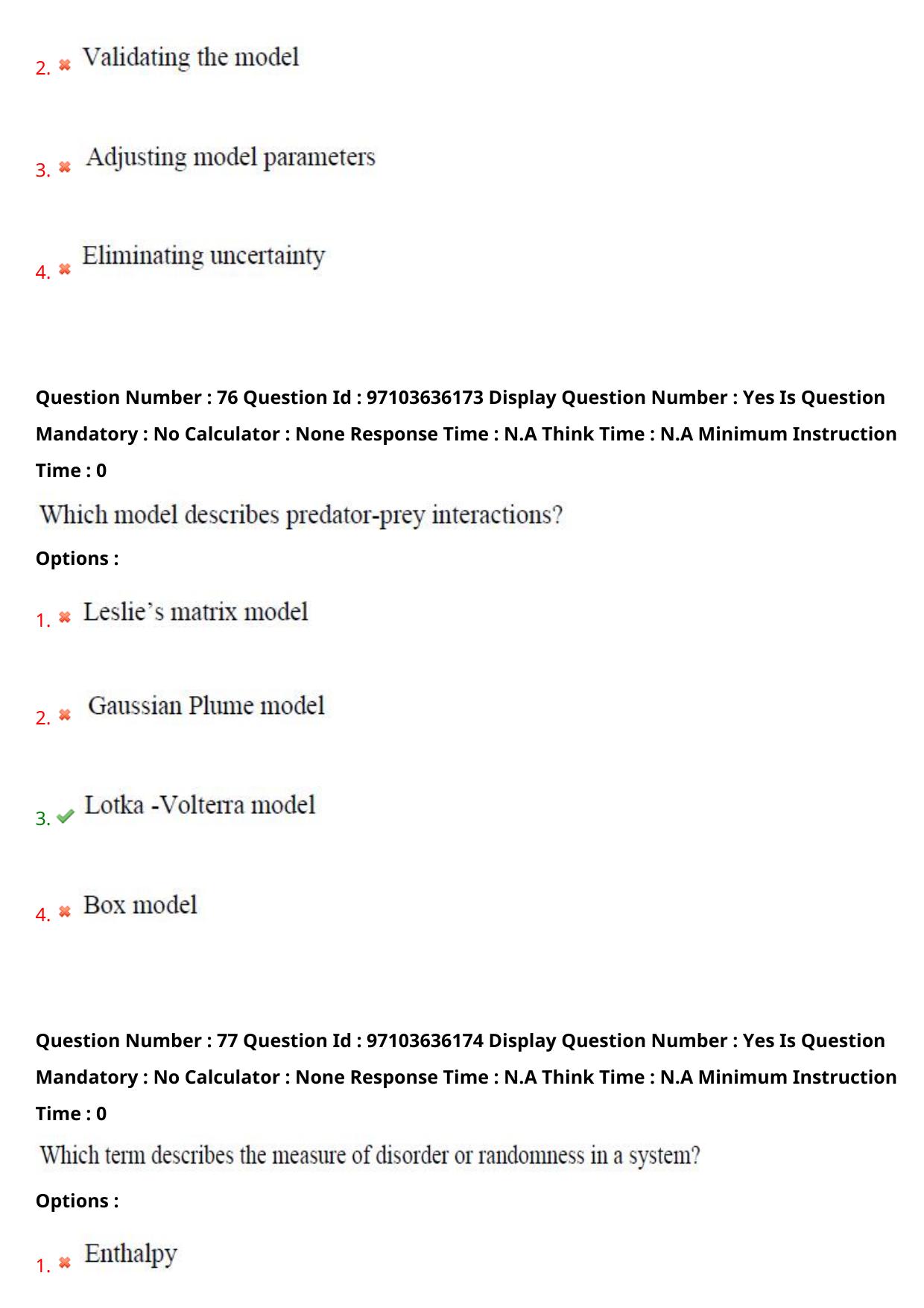 AP RCET 2024 Environmental Science Question Paper (04-05-2024 (Saturday) Session-I) - Page 46