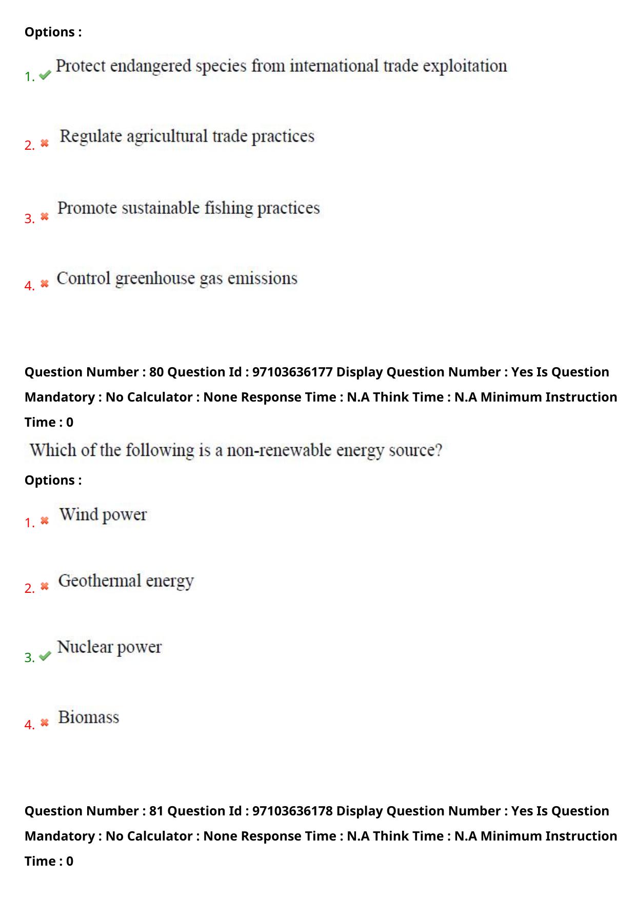 AP RCET 2024 Environmental Science Question Paper (04-05-2024 (Saturday) Session-I) - Page 48