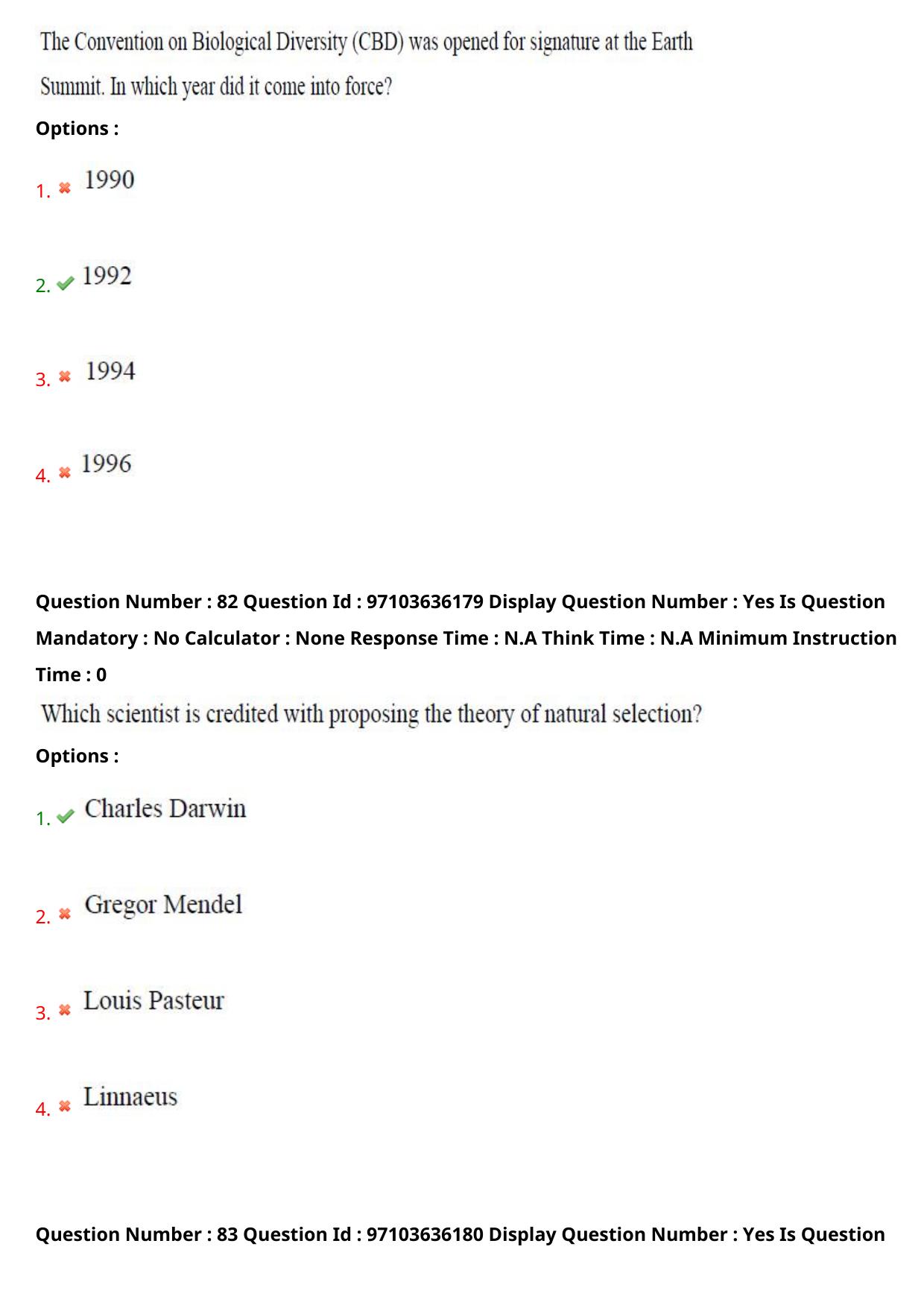 AP RCET 2024 Environmental Science Question Paper (04-05-2024 (Saturday) Session-I) - Page 49