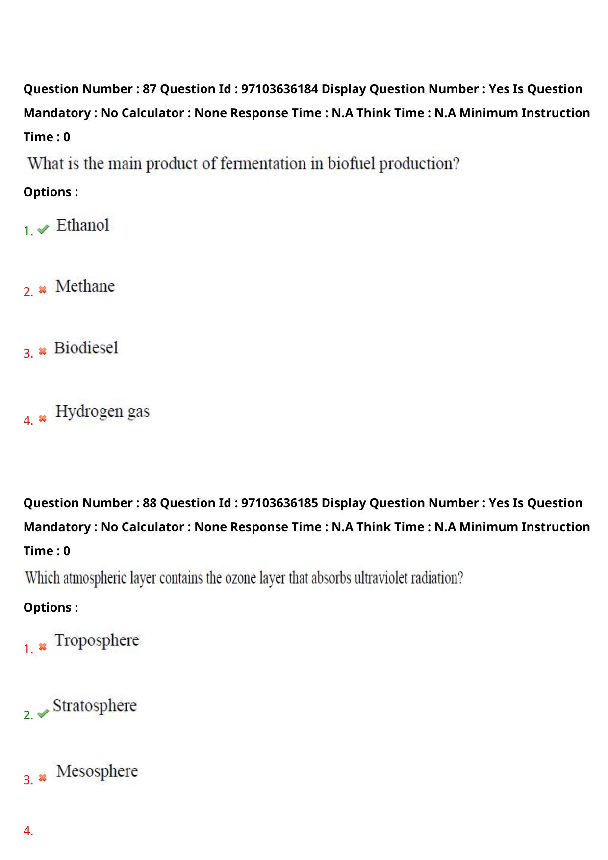 AP RCET 2024 Environmental Science Question Paper (04-05-2024 (Saturday) Session-I) - Page 52