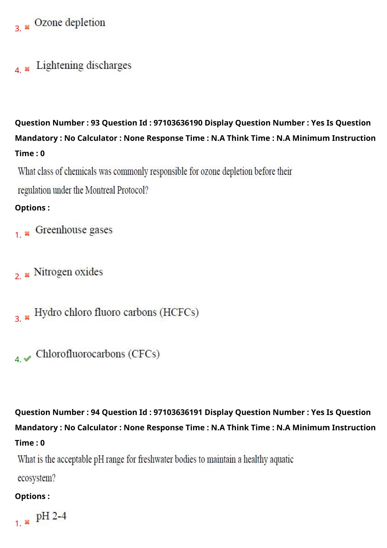 AP RCET 2024 Environmental Science Question Paper (04-05-2024 (Saturday) Session-I) - Page 55
