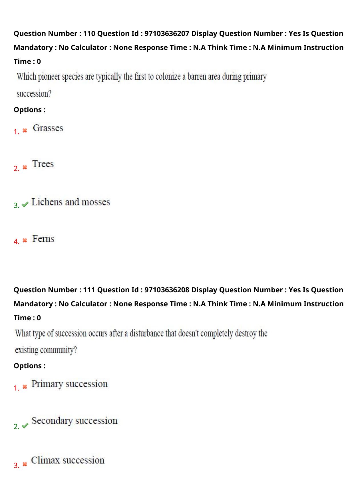 AP RCET 2024 Environmental Science Question Paper (04-05-2024 (Saturday) Session-I) - Page 64