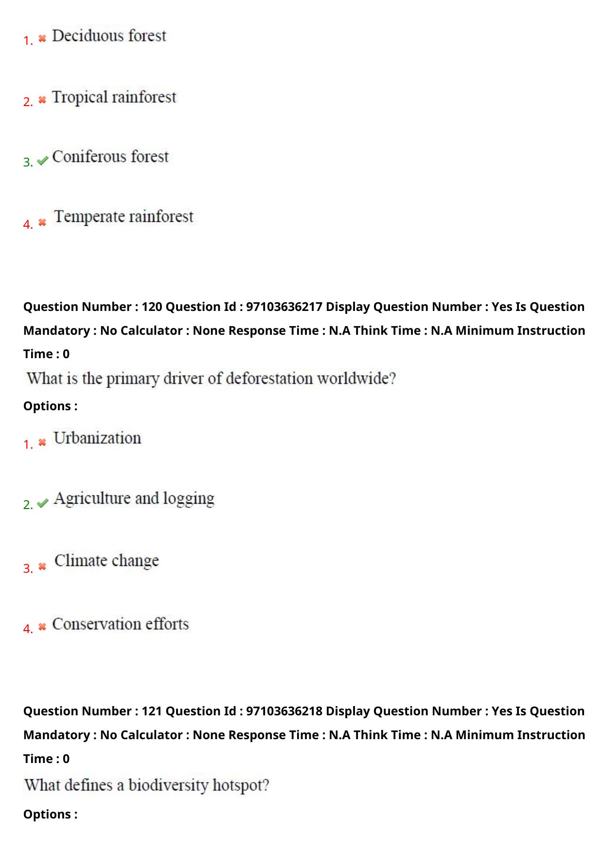 AP RCET 2024 Environmental Science Question Paper (04-05-2024 (Saturday) Session-I) - Page 69