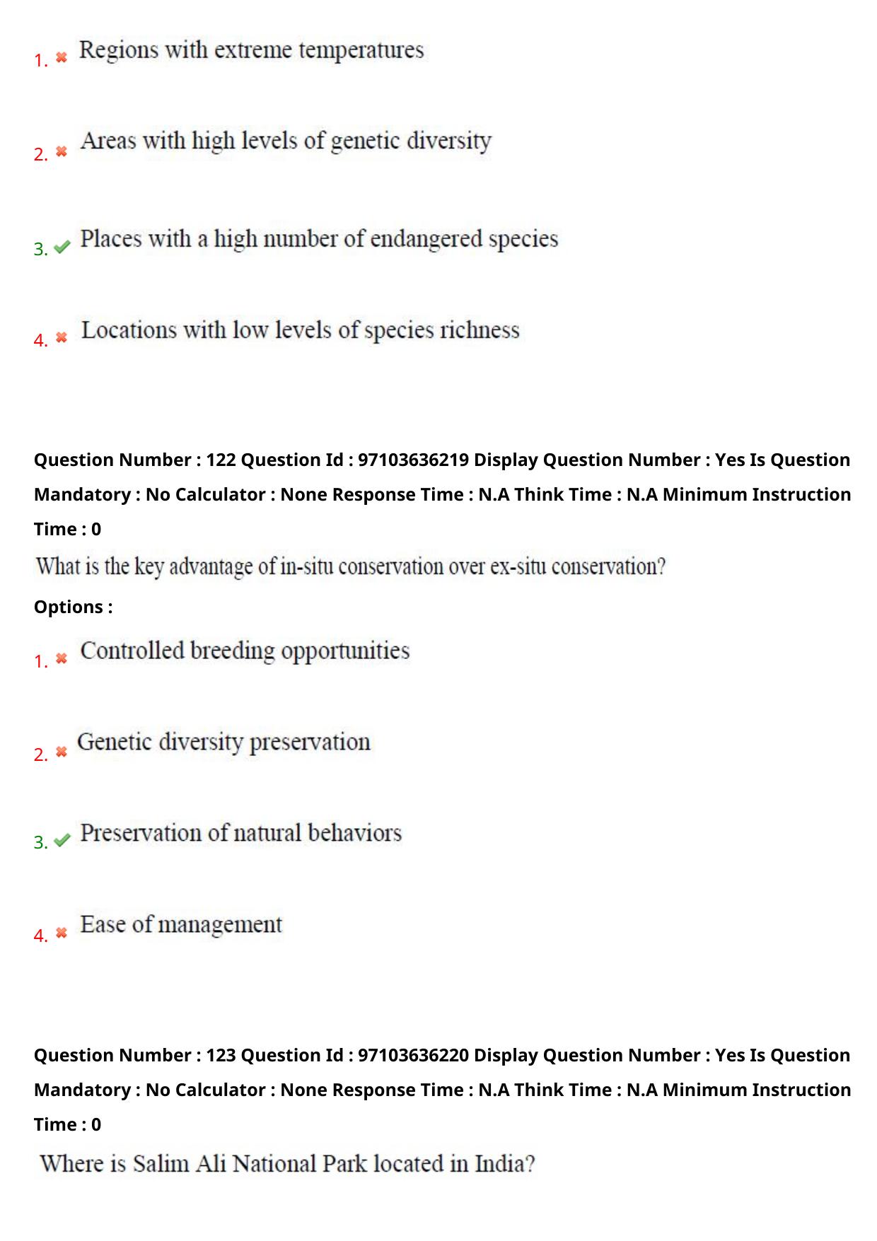 AP RCET 2024 Environmental Science Question Paper (04-05-2024 (Saturday) Session-I) - Page 70