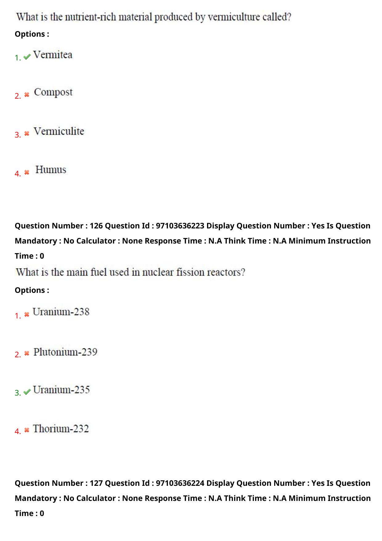 AP RCET 2024 Environmental Science Question Paper (04-05-2024 (Saturday) Session-I) - Page 72