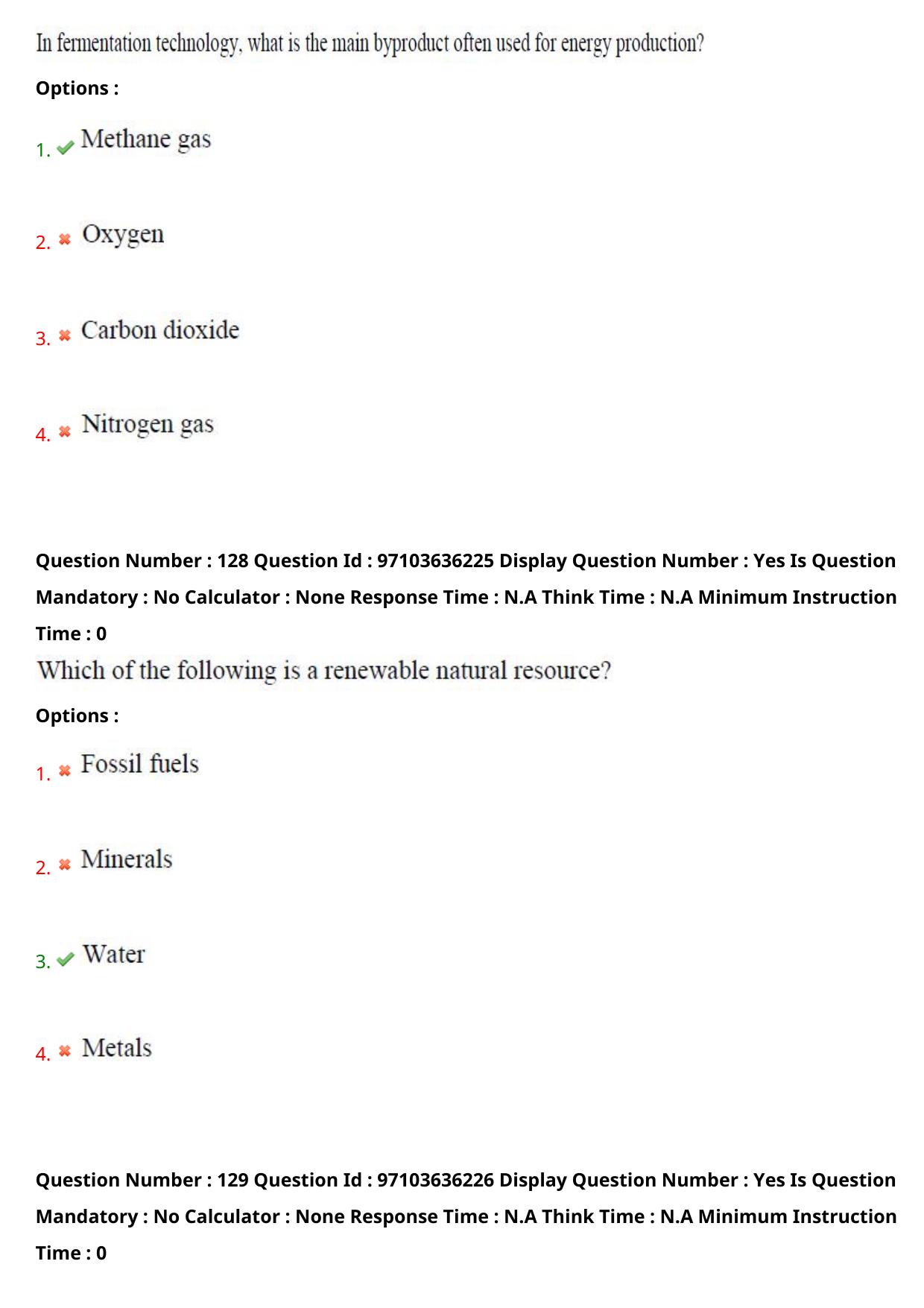AP RCET 2024 Environmental Science Question Paper (04-05-2024 (Saturday) Session-I) - Page 73