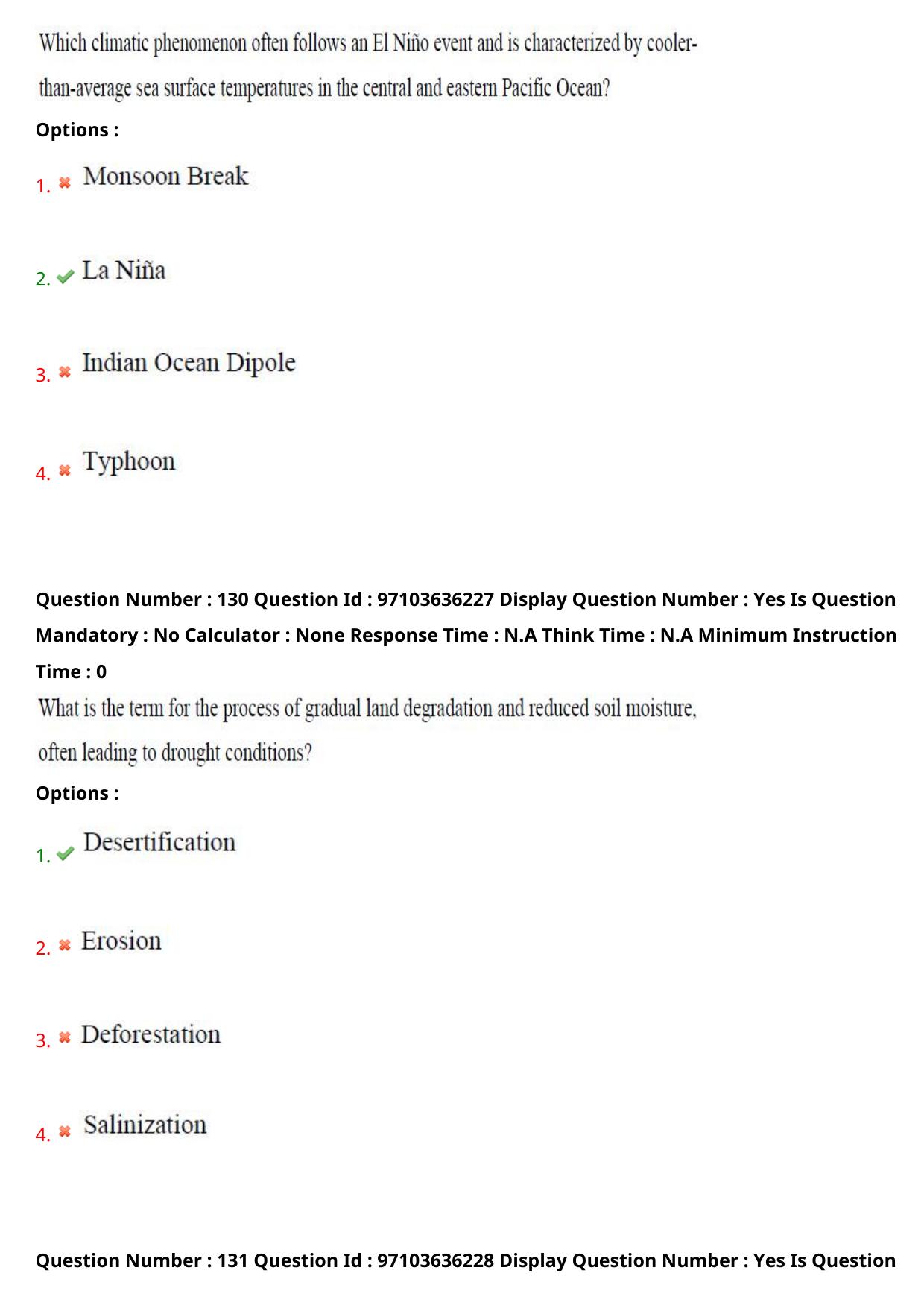AP RCET 2024 Environmental Science Question Paper (04-05-2024 (Saturday) Session-I) - Page 74