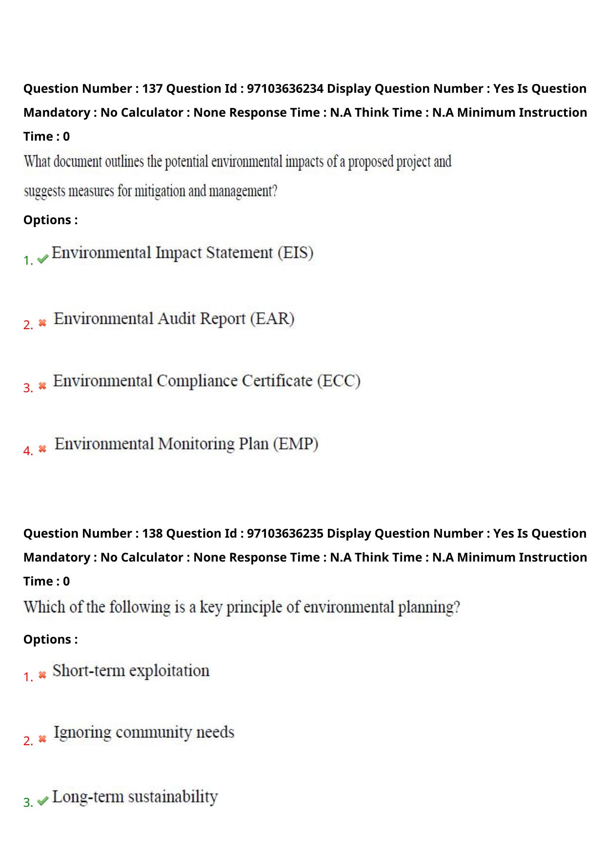 AP RCET 2024 Environmental Science Question Paper (04-05-2024 (Saturday) Session-I) - Page 78
