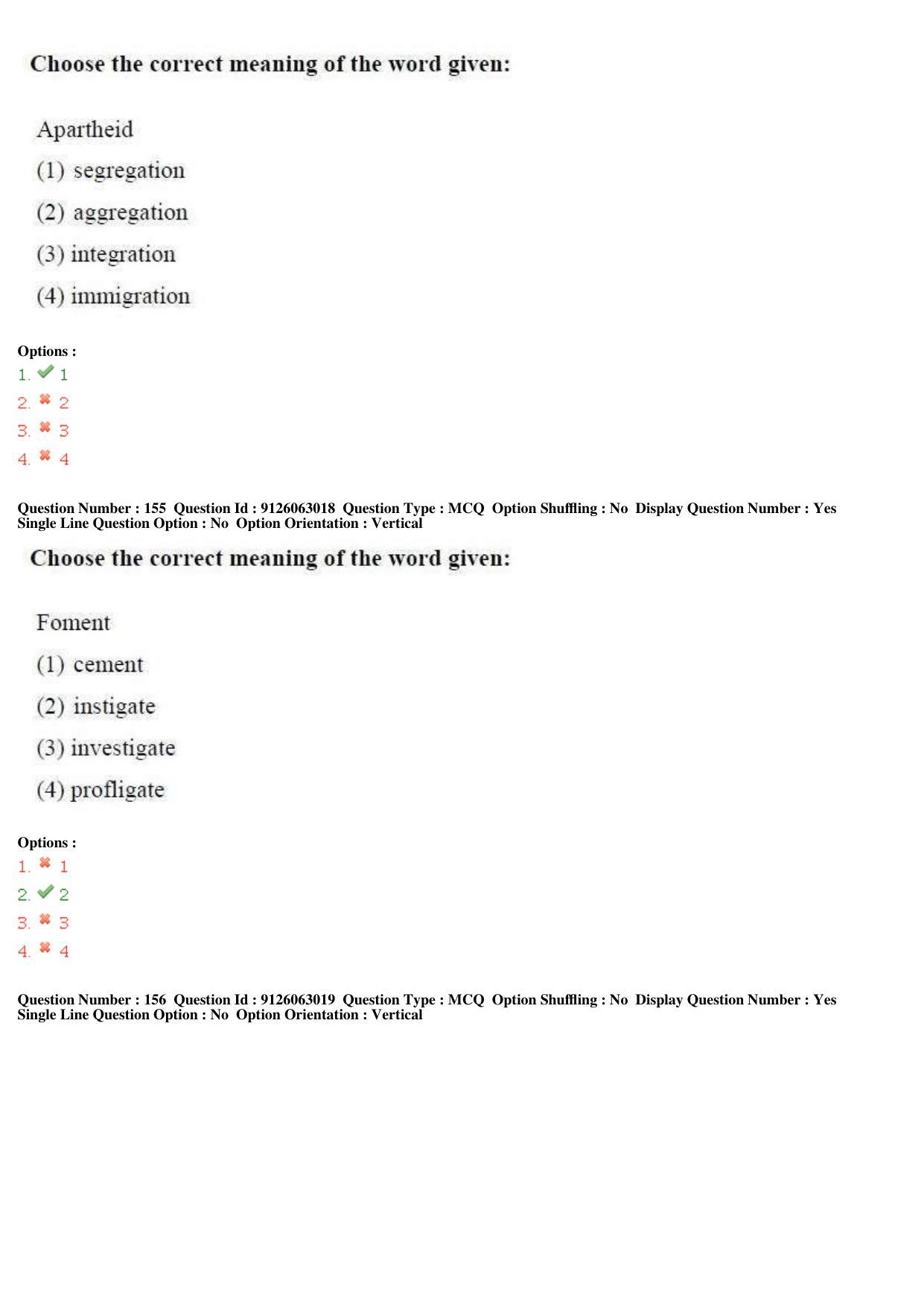 TS ICET 2018 Question Paper 2 -  May 23, 2018	 - Page 133