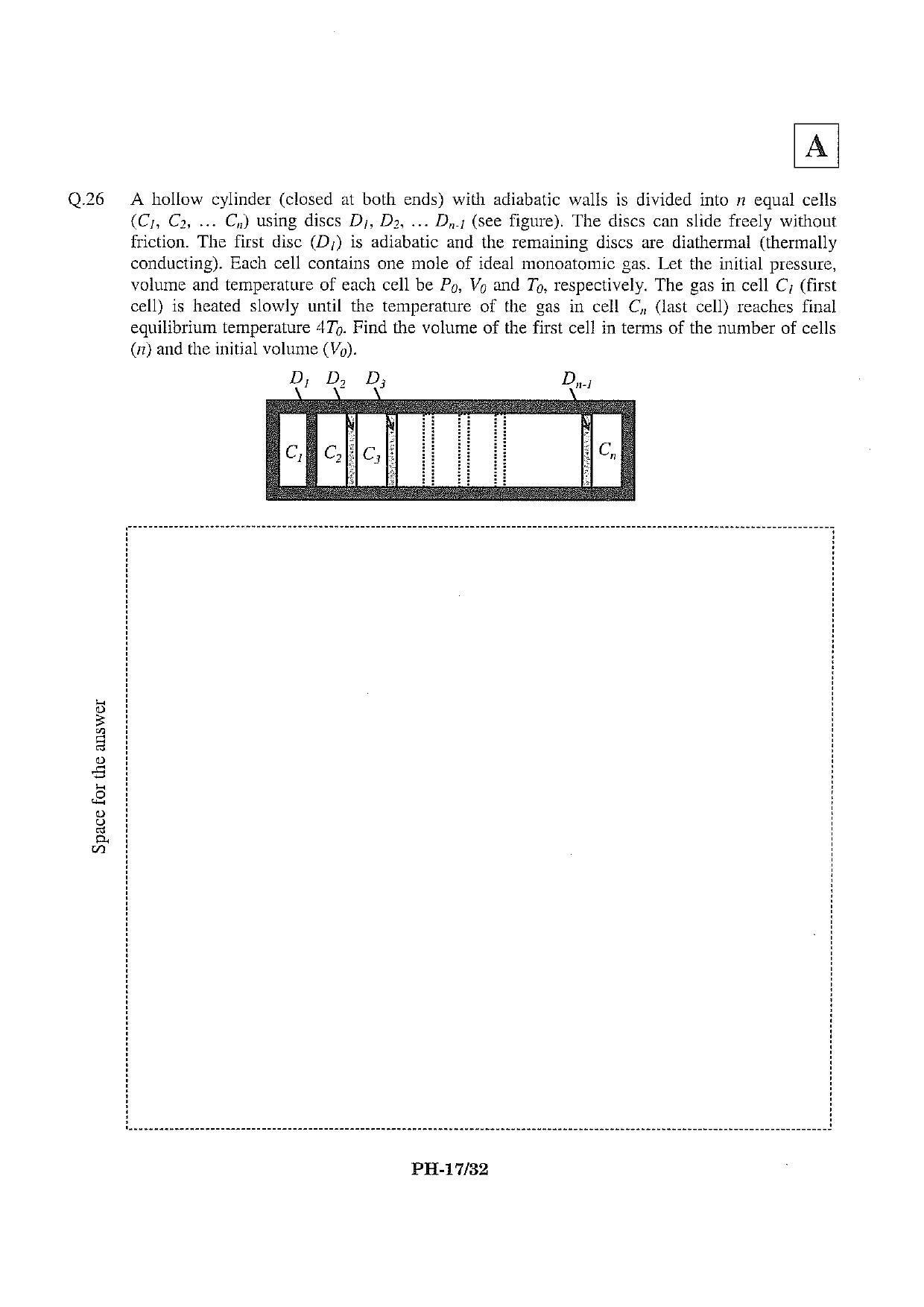 JAM 2013: PH Question Paper - Page 19