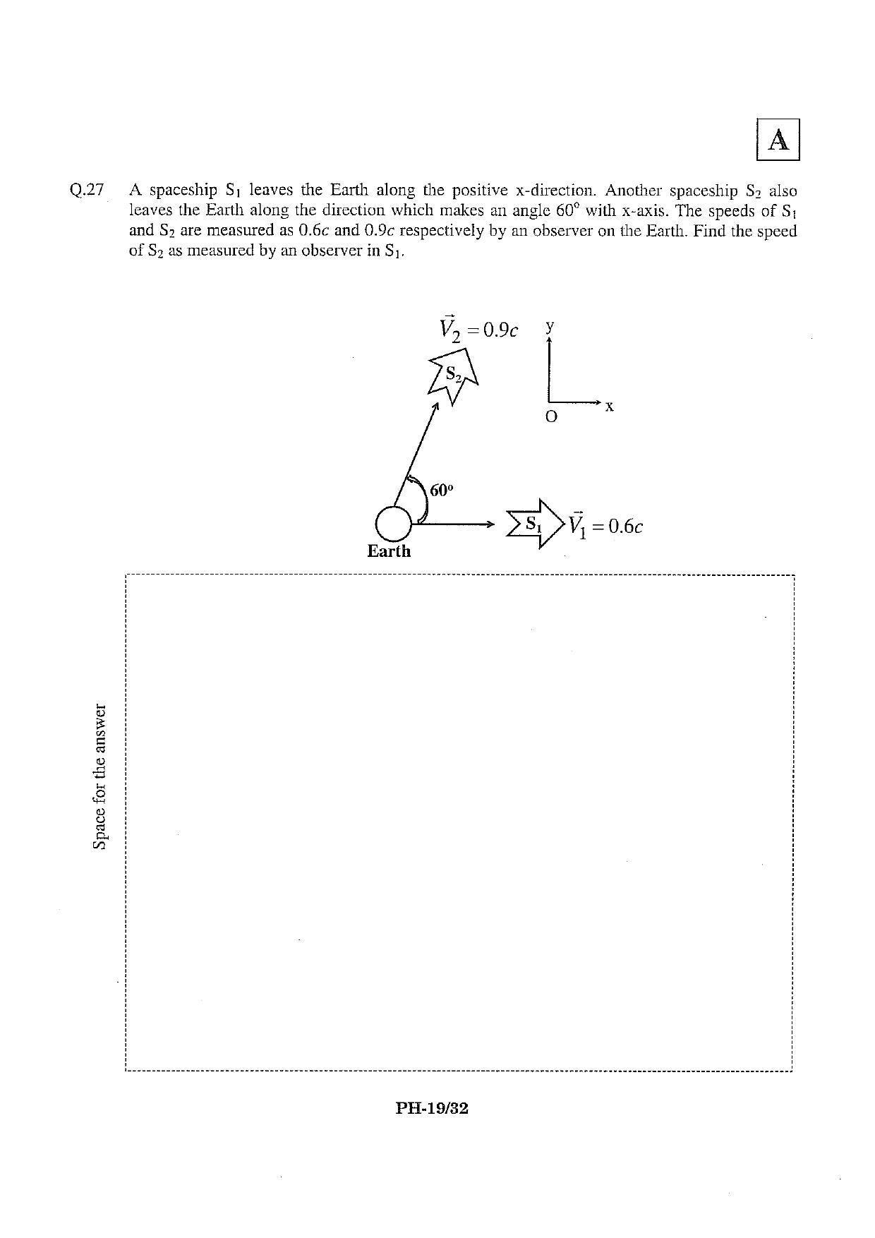 JAM 2013: PH Question Paper - Page 21