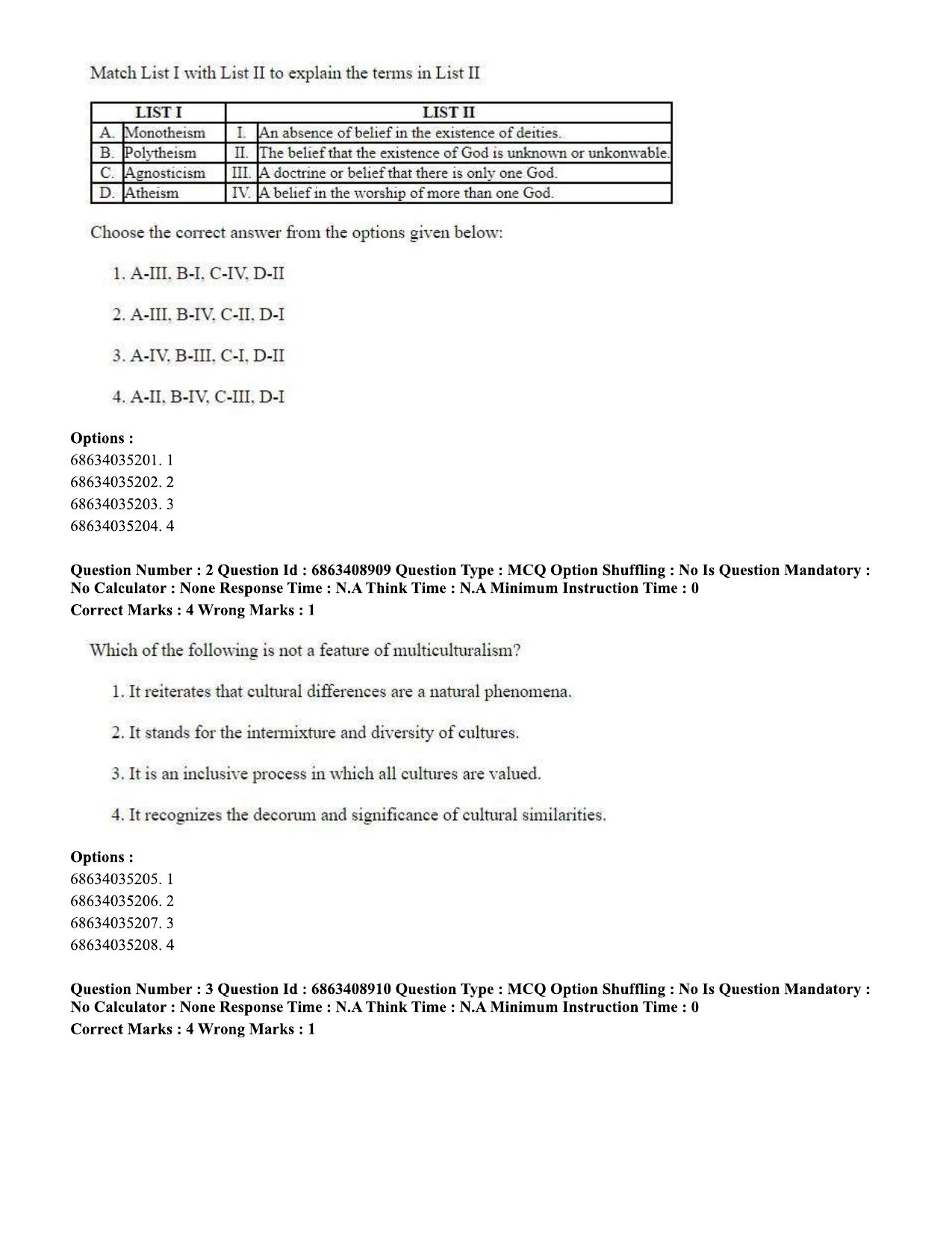 CUET PG 2023: SCQP05 – Biochemistry (Eng.)-shift 3 (07-06-2023) Question Paper - Page 7