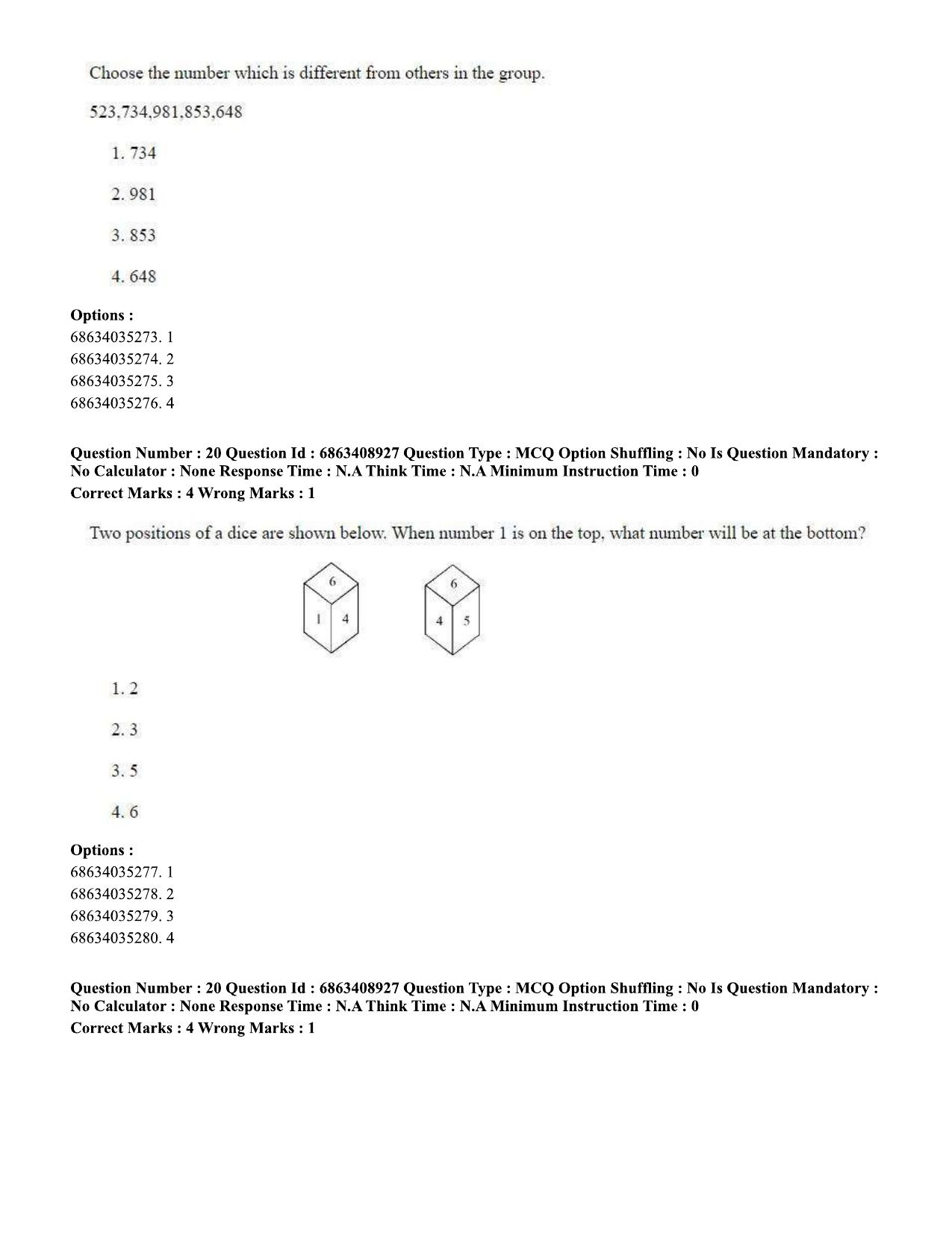 CUET PG 2023: SCQP05 – Biochemistry (Eng.)-shift 3 (07-06-2023) Question Paper - Page 22
