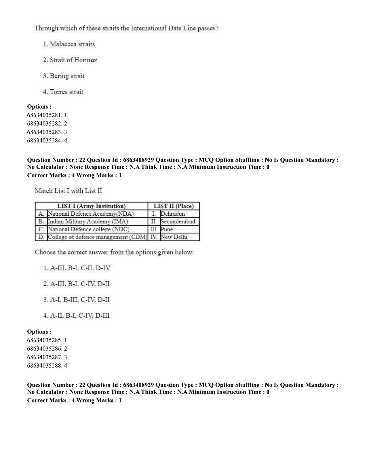 CUET PG 2023: SCQP05 – Biochemistry (Eng.)-shift 3 (07-06-2023) Question Paper - Page 24