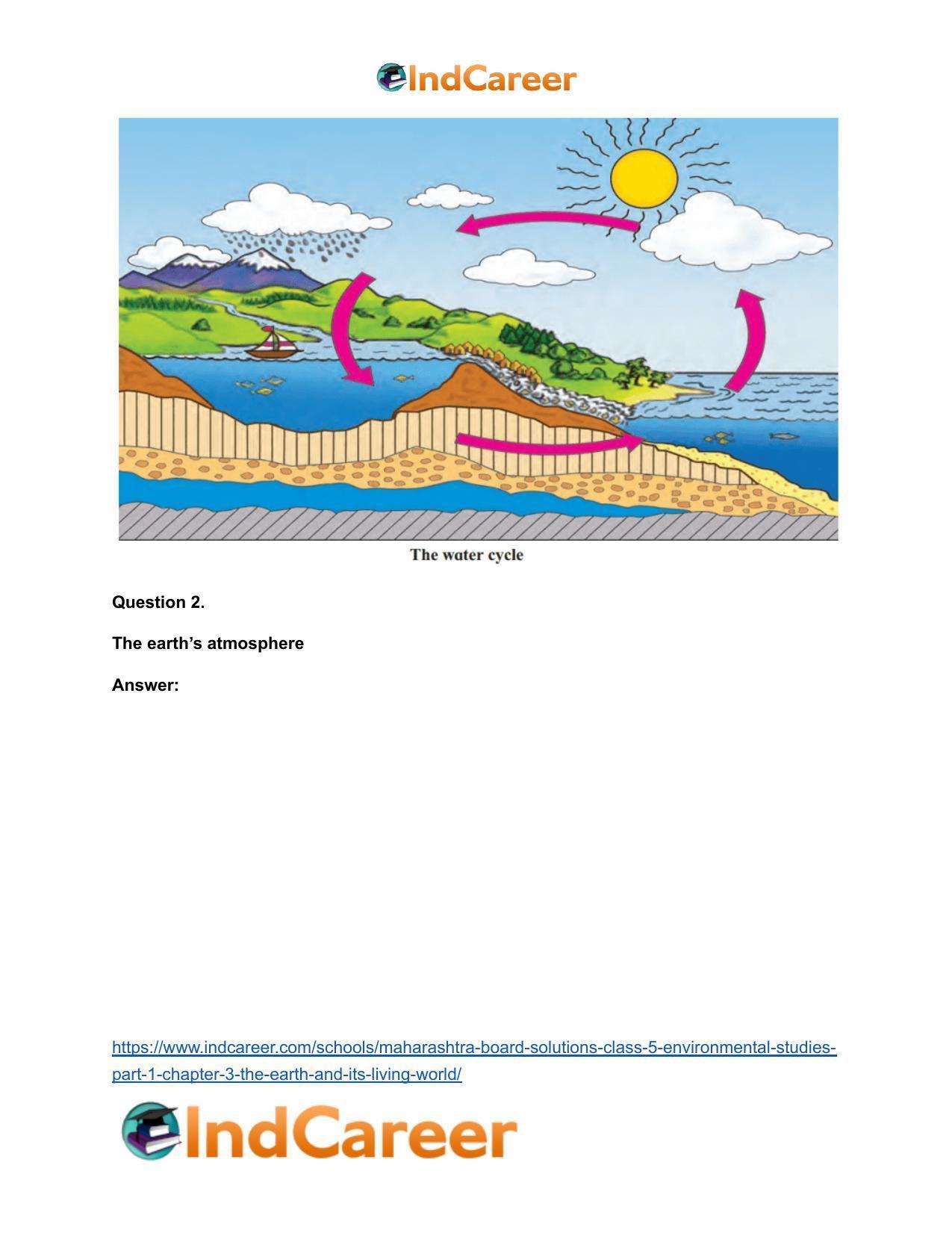 Maharashtra Board Solutions Class 5-Environmental Studies (Part 1): Chapter 3- The Earth and its Living World - Page 6