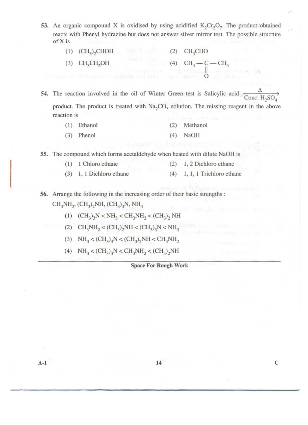 KCET Chemistry 2009 Question Papers - Page 14