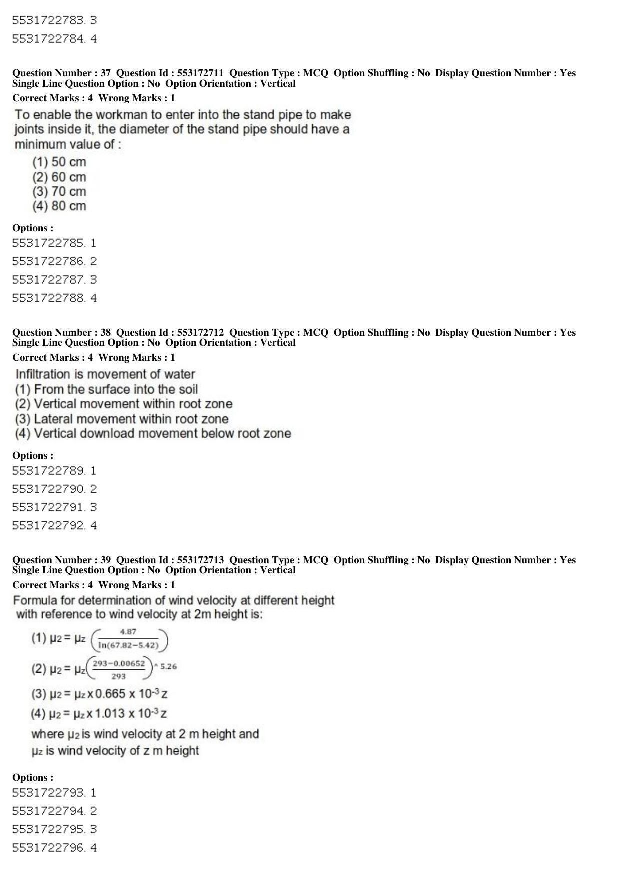 ICAR AIEEA PG 2019 AGRICULTURAL ENGINEERING AND TECHNOLOGY Question Paper - Page 13
