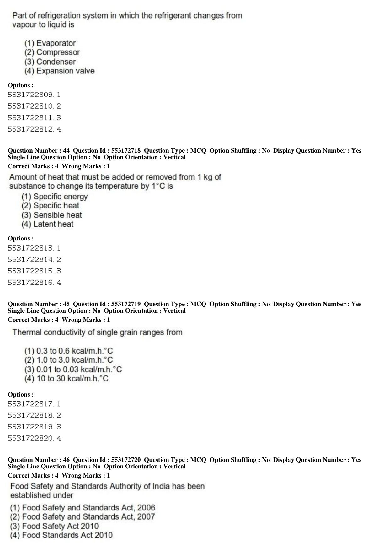 ICAR AIEEA PG 2019 AGRICULTURAL ENGINEERING AND TECHNOLOGY Question Paper - Page 15