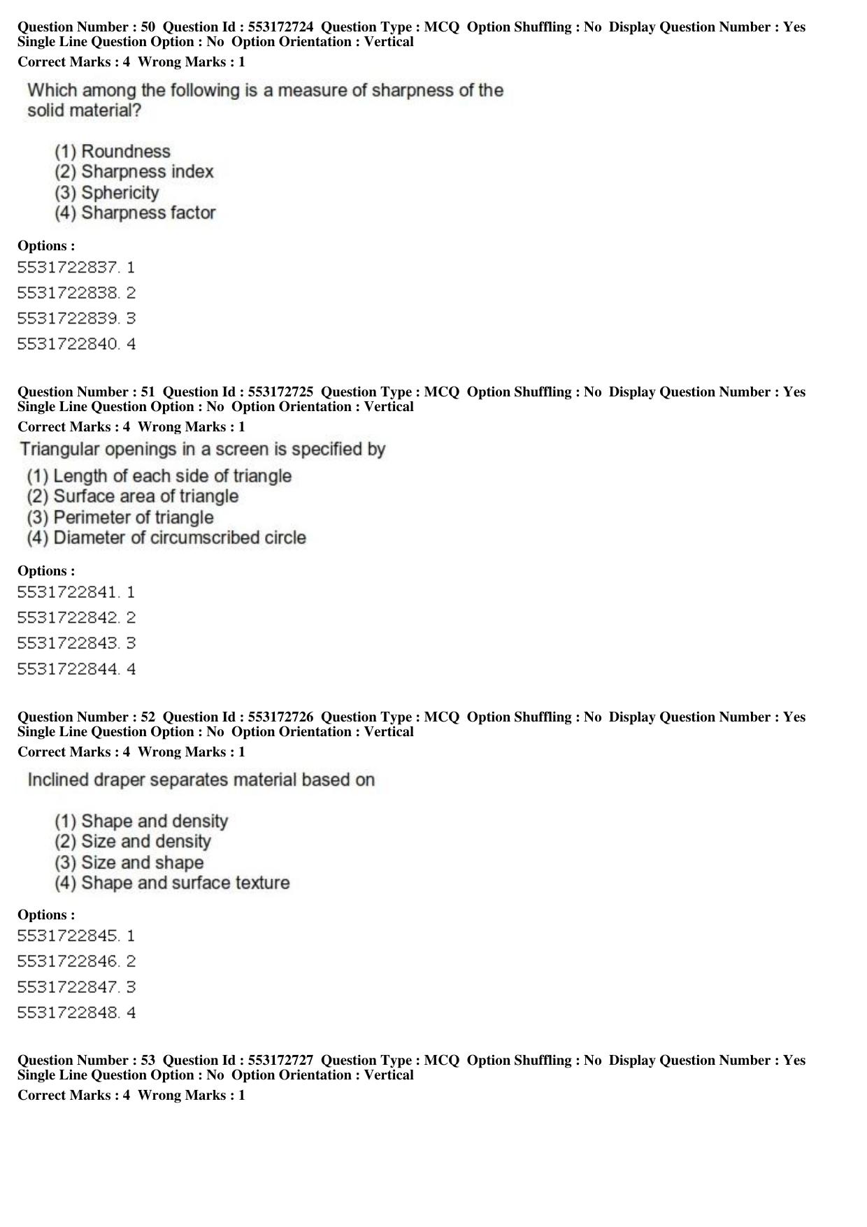 ICAR AIEEA PG 2019 AGRICULTURAL ENGINEERING AND TECHNOLOGY Question Paper - Page 17