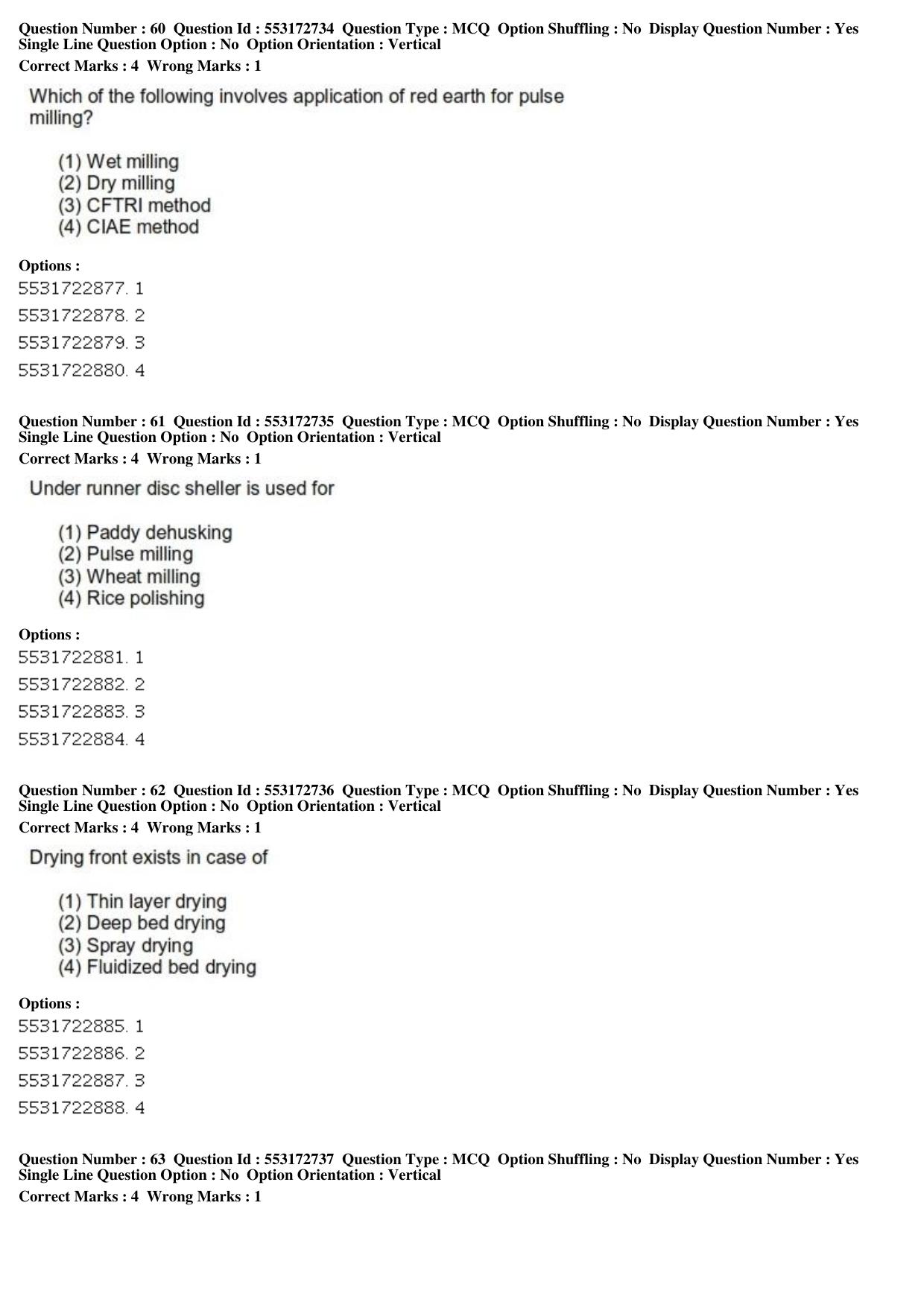 ICAR AIEEA PG 2019 AGRICULTURAL ENGINEERING AND TECHNOLOGY Question Paper - Page 20