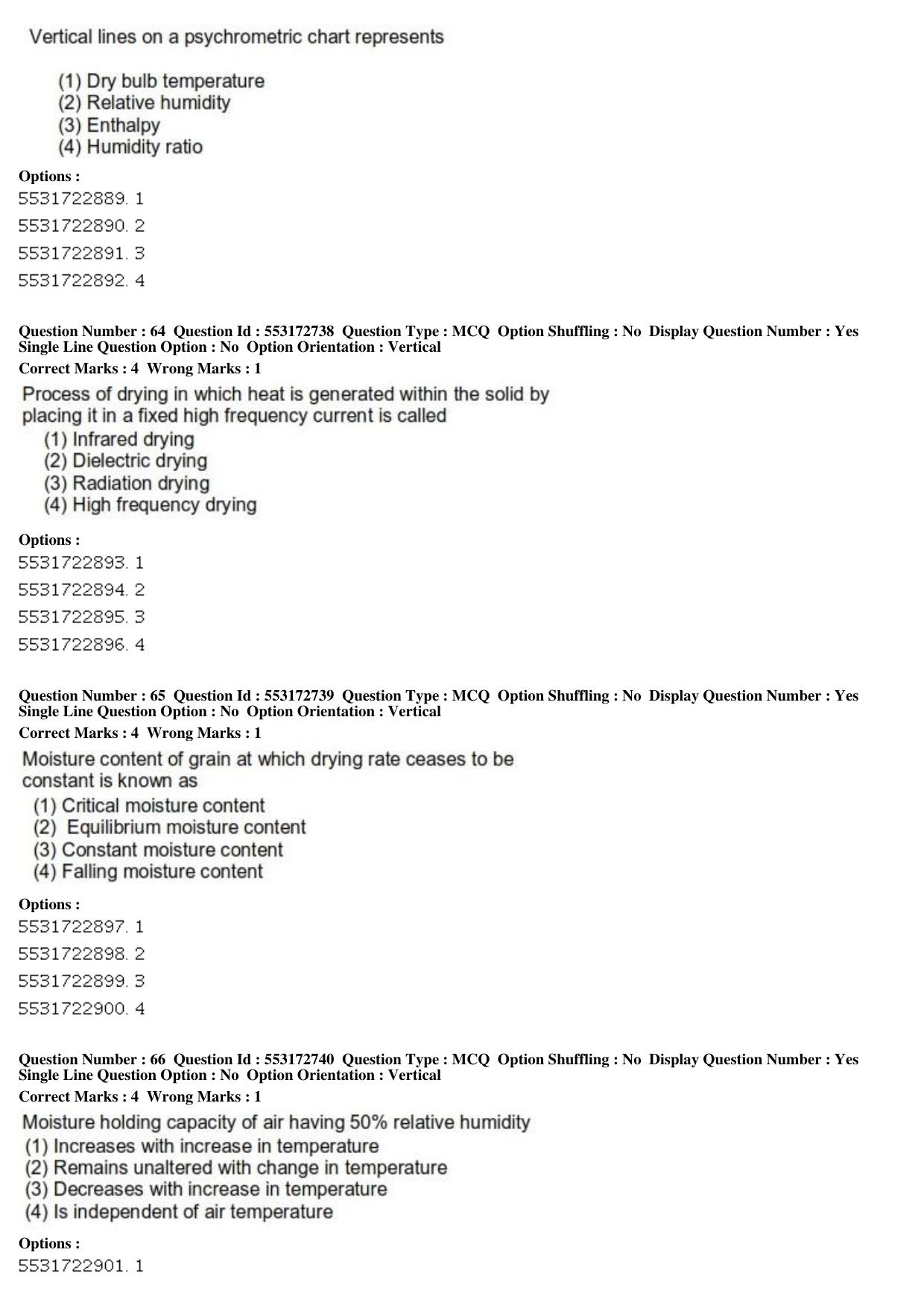 ICAR AIEEA PG 2019 AGRICULTURAL ENGINEERING AND TECHNOLOGY Question Paper - Page 21
