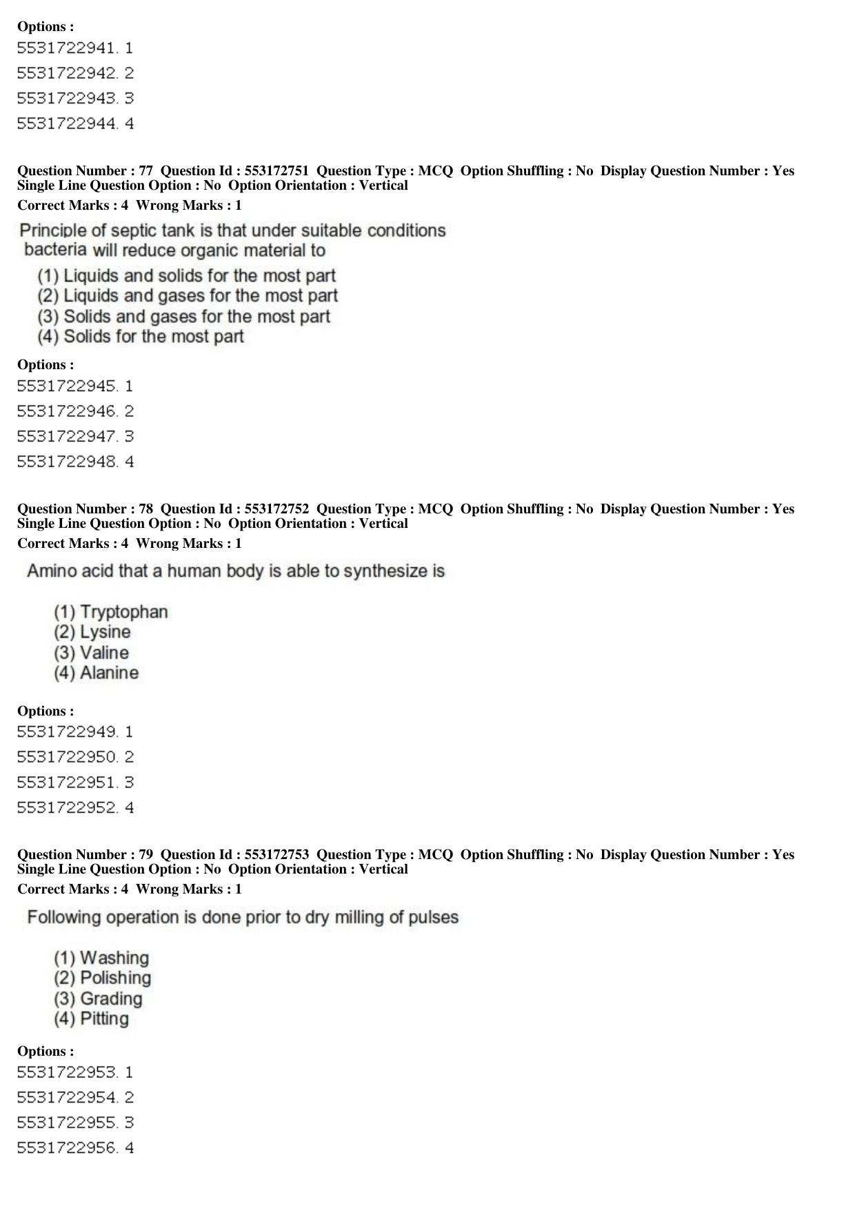 ICAR AIEEA PG 2019 AGRICULTURAL ENGINEERING AND TECHNOLOGY Question Paper - Page 25