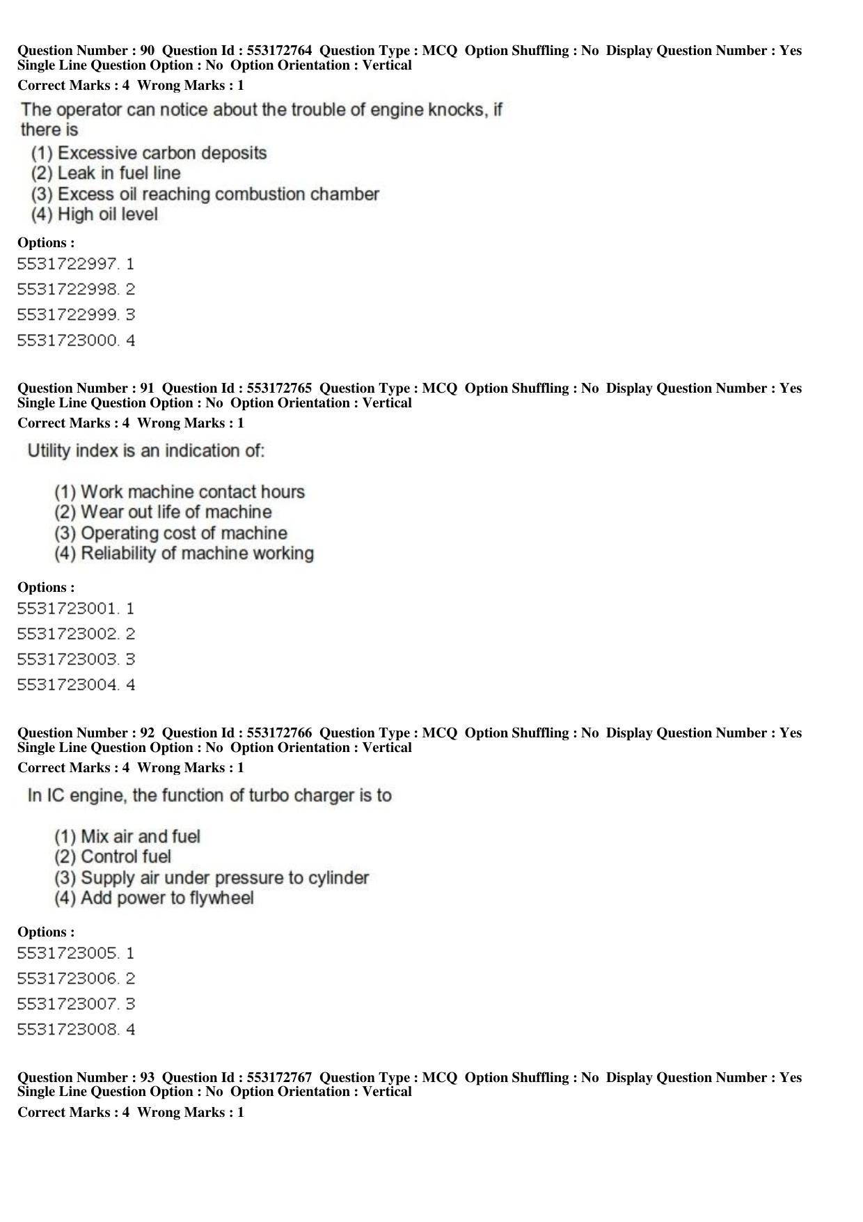 ICAR AIEEA PG 2019 AGRICULTURAL ENGINEERING AND TECHNOLOGY Question Paper - Page 29