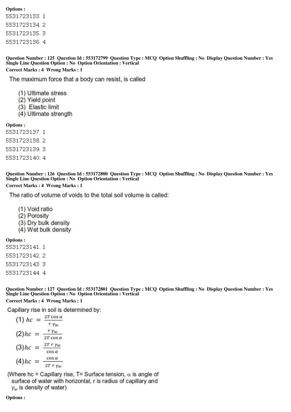 ICAR AIEEA PG 2019 AGRICULTURAL ENGINEERING AND TECHNOLOGY Question Paper - Page 40