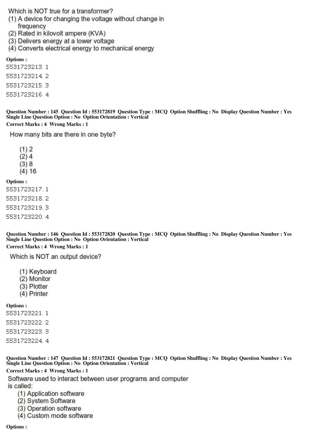 ICAR AIEEA PG 2019 AGRICULTURAL ENGINEERING AND TECHNOLOGY Question Paper - Page 46