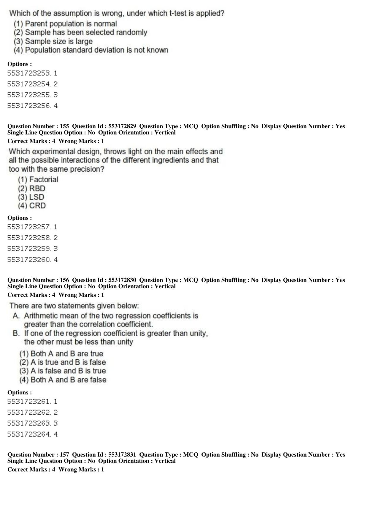 ICAR AIEEA PG 2019 AGRICULTURAL ENGINEERING AND TECHNOLOGY Question Paper - Page 49