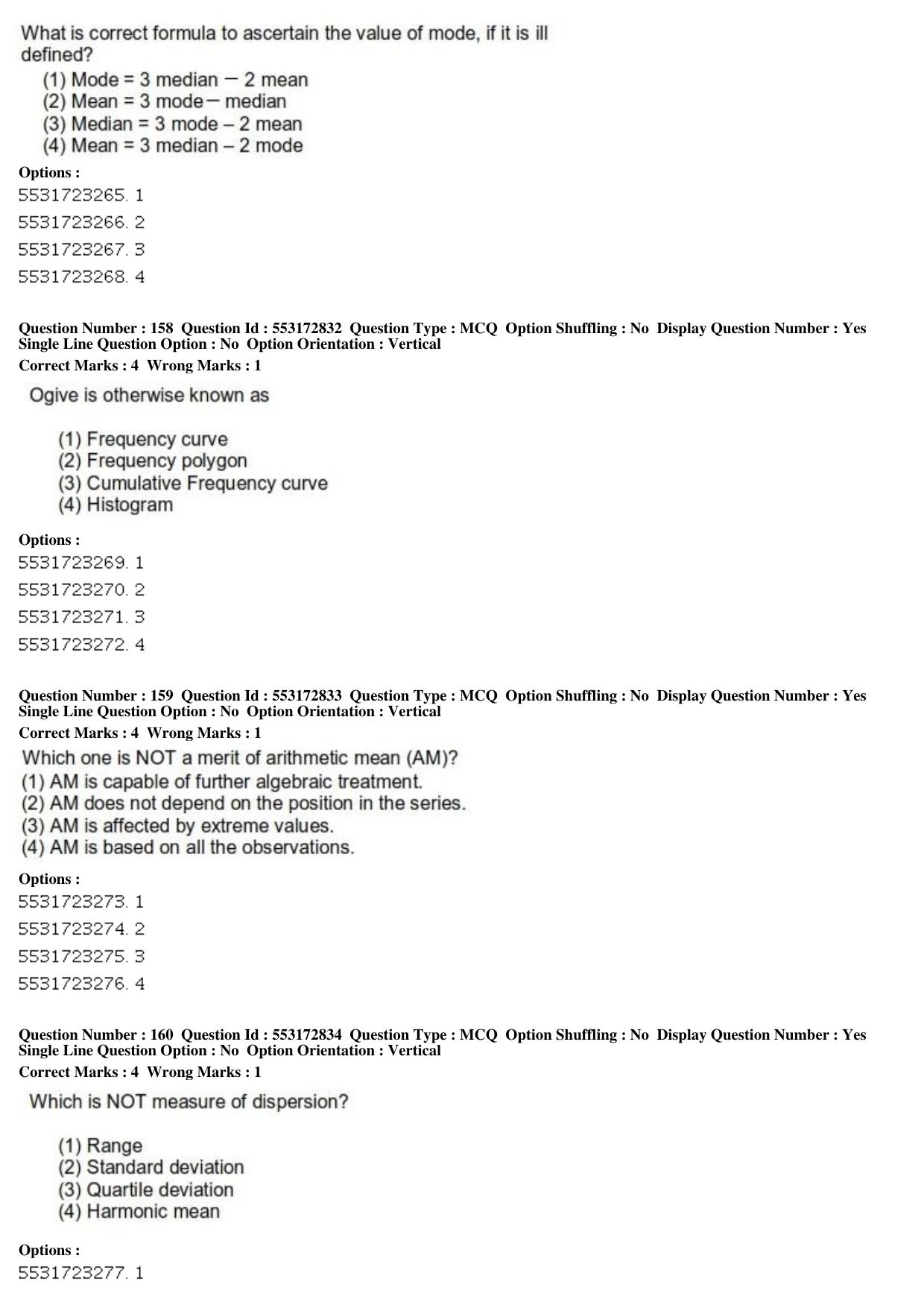 ICAR AIEEA PG 2019 AGRICULTURAL ENGINEERING AND TECHNOLOGY Question Paper - Page 50