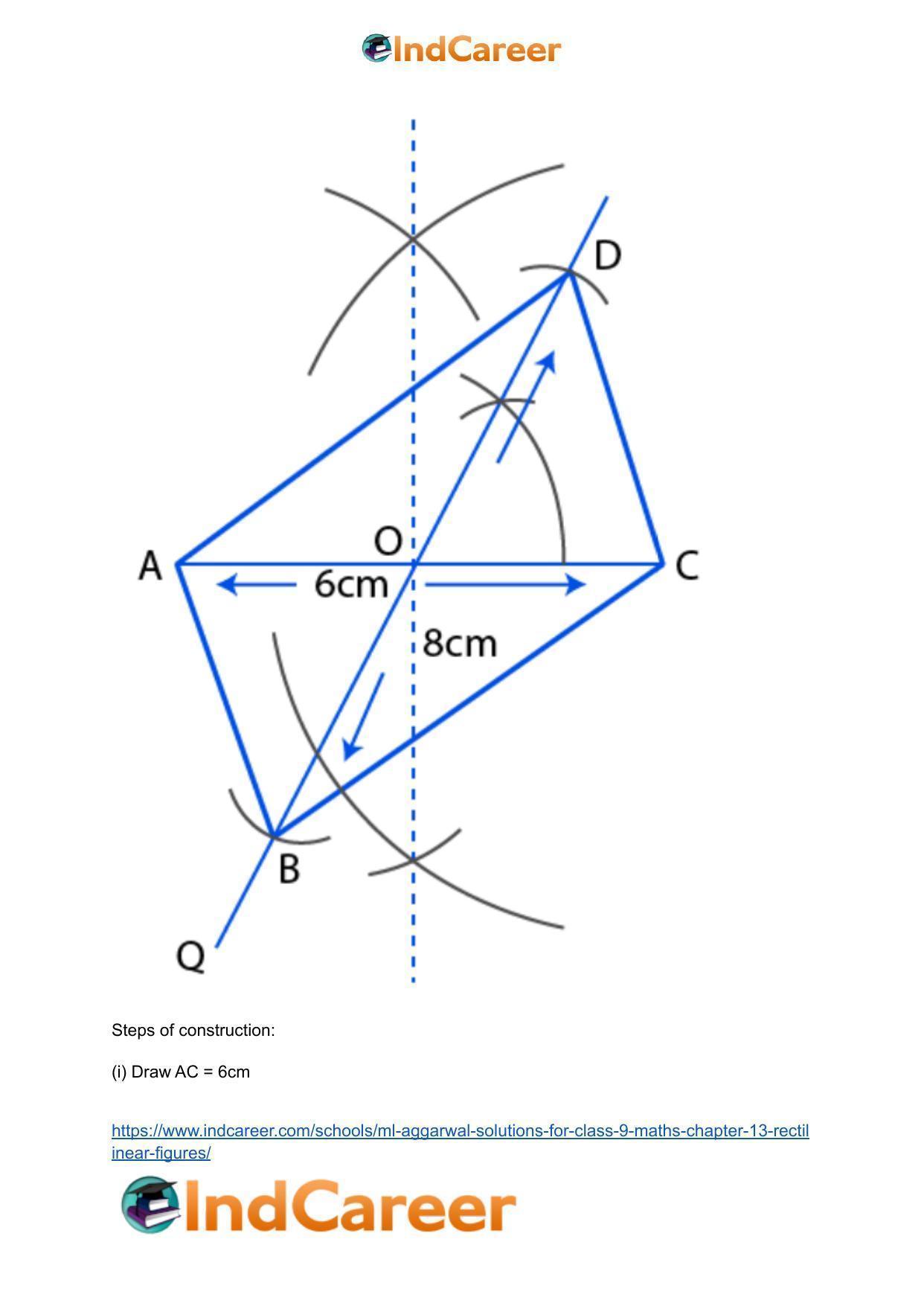 ML Aggarwal Solutions for Class 9 Maths Chapter 13- Rectilinear Figures - Page 59