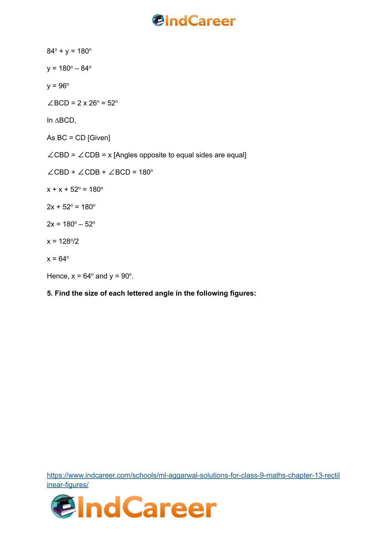 ML Aggarwal Solutions for Class 9 Maths Chapter 13- Rectilinear Figures - Page 82