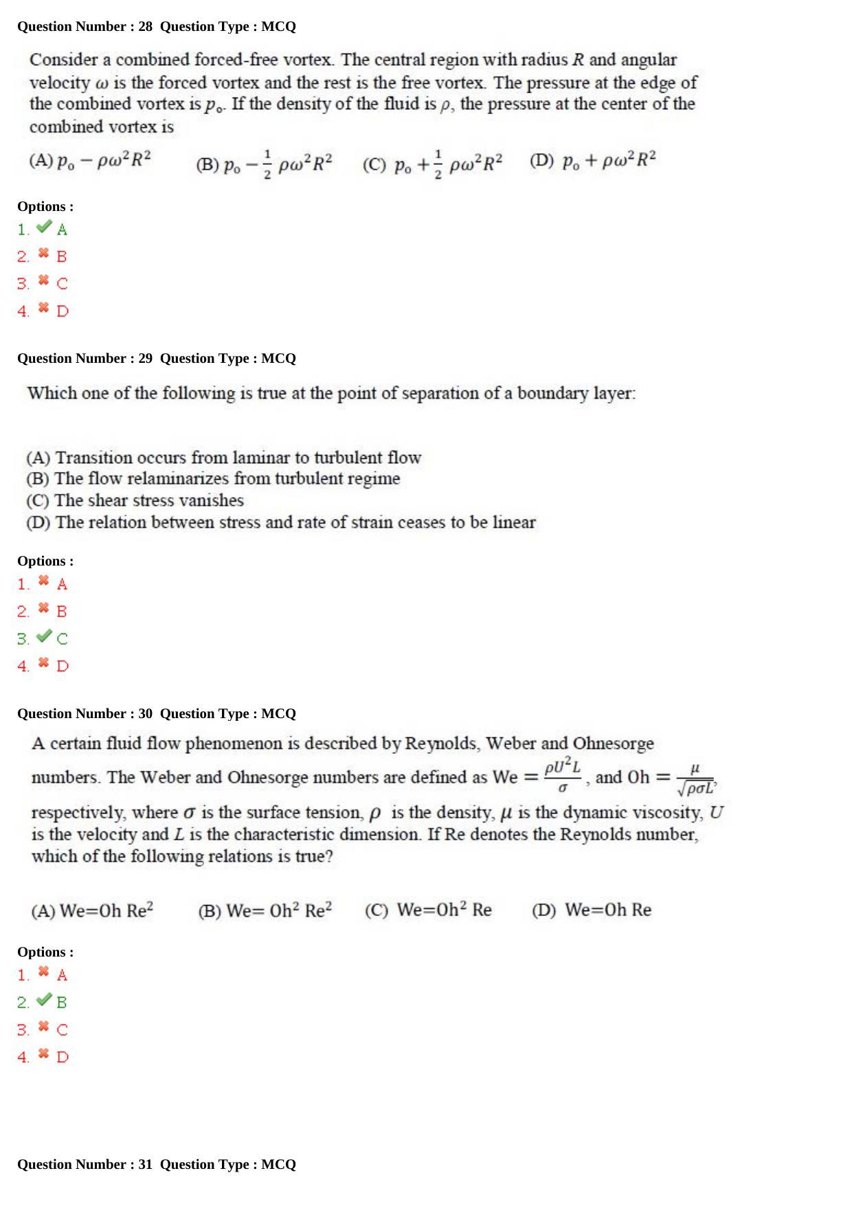 GATE 2015 Engineering Sciences (XE) Question Paper with Answer Key - Page 10