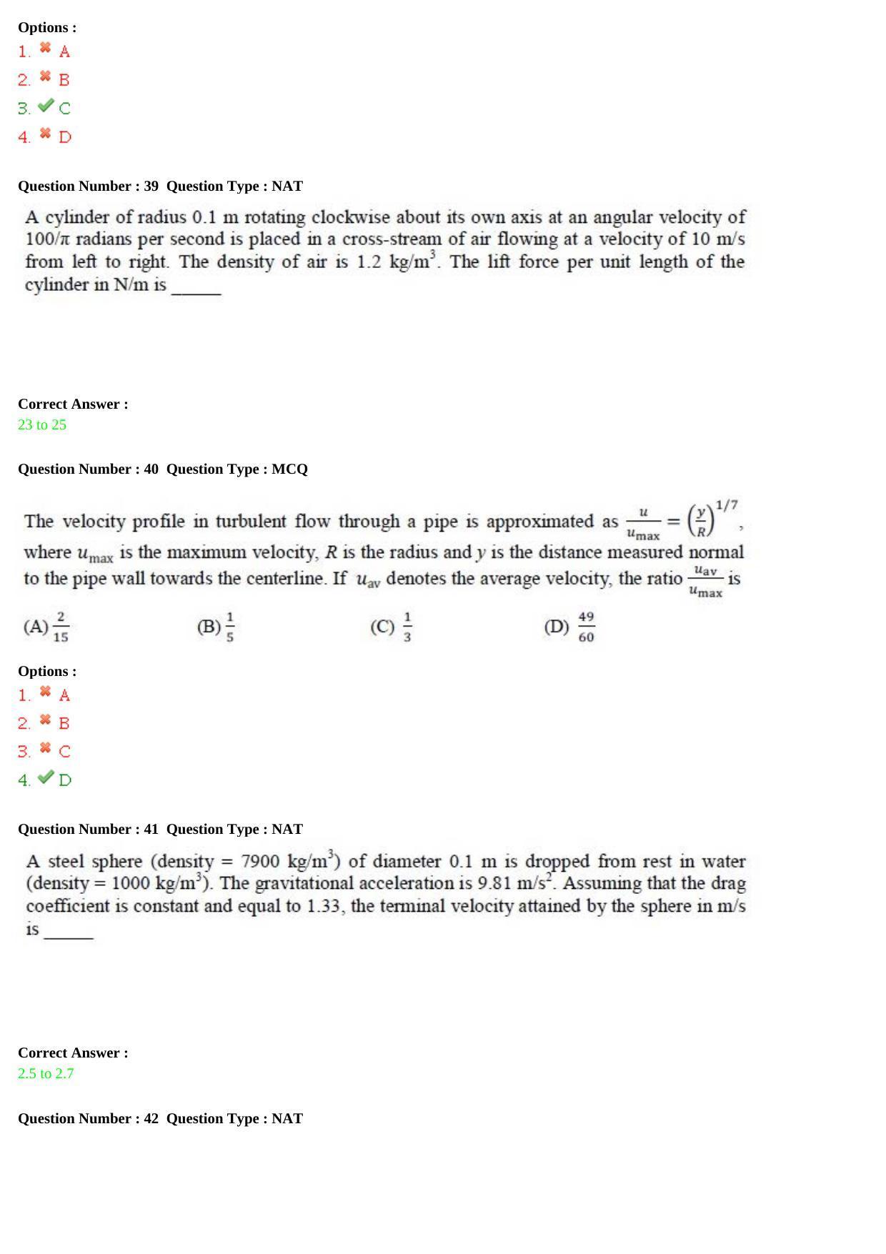 GATE 2015 Engineering Sciences (XE) Question Paper with Answer Key - Page 14