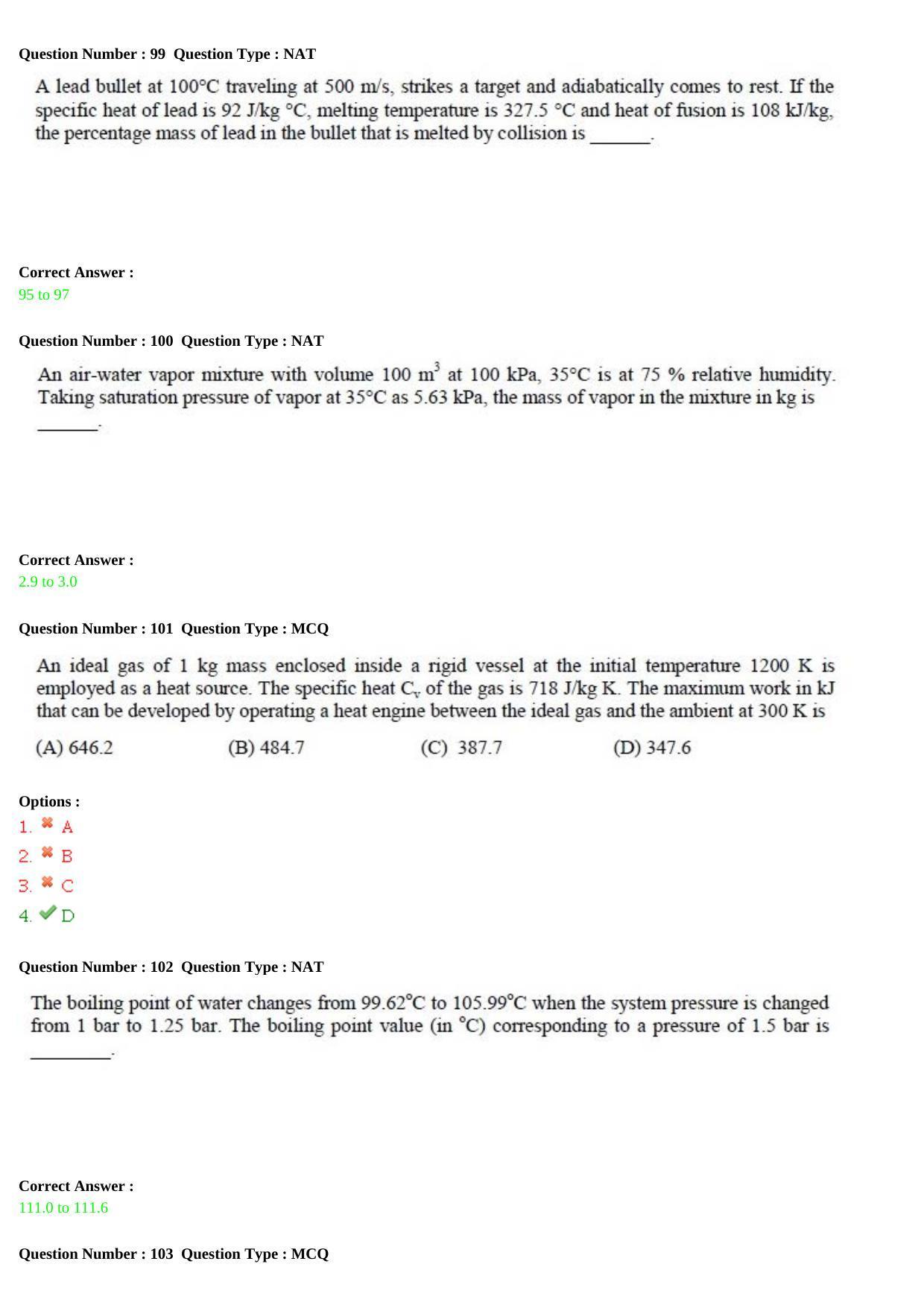 GATE 2015 Engineering Sciences (XE) Question Paper with Answer Key - Page 35